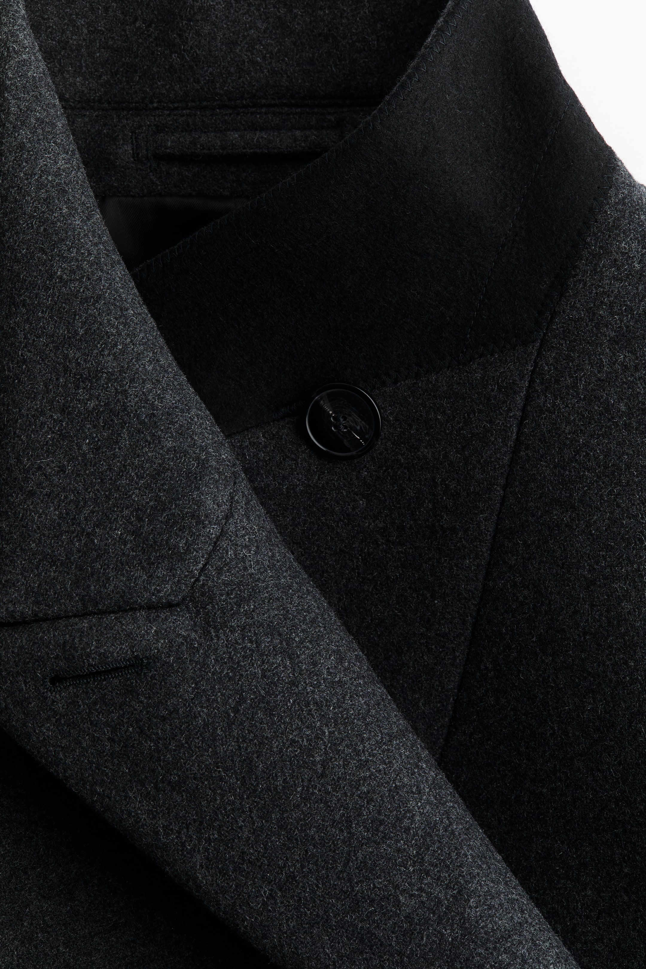 Tie-Belt Wool-Blend Coat