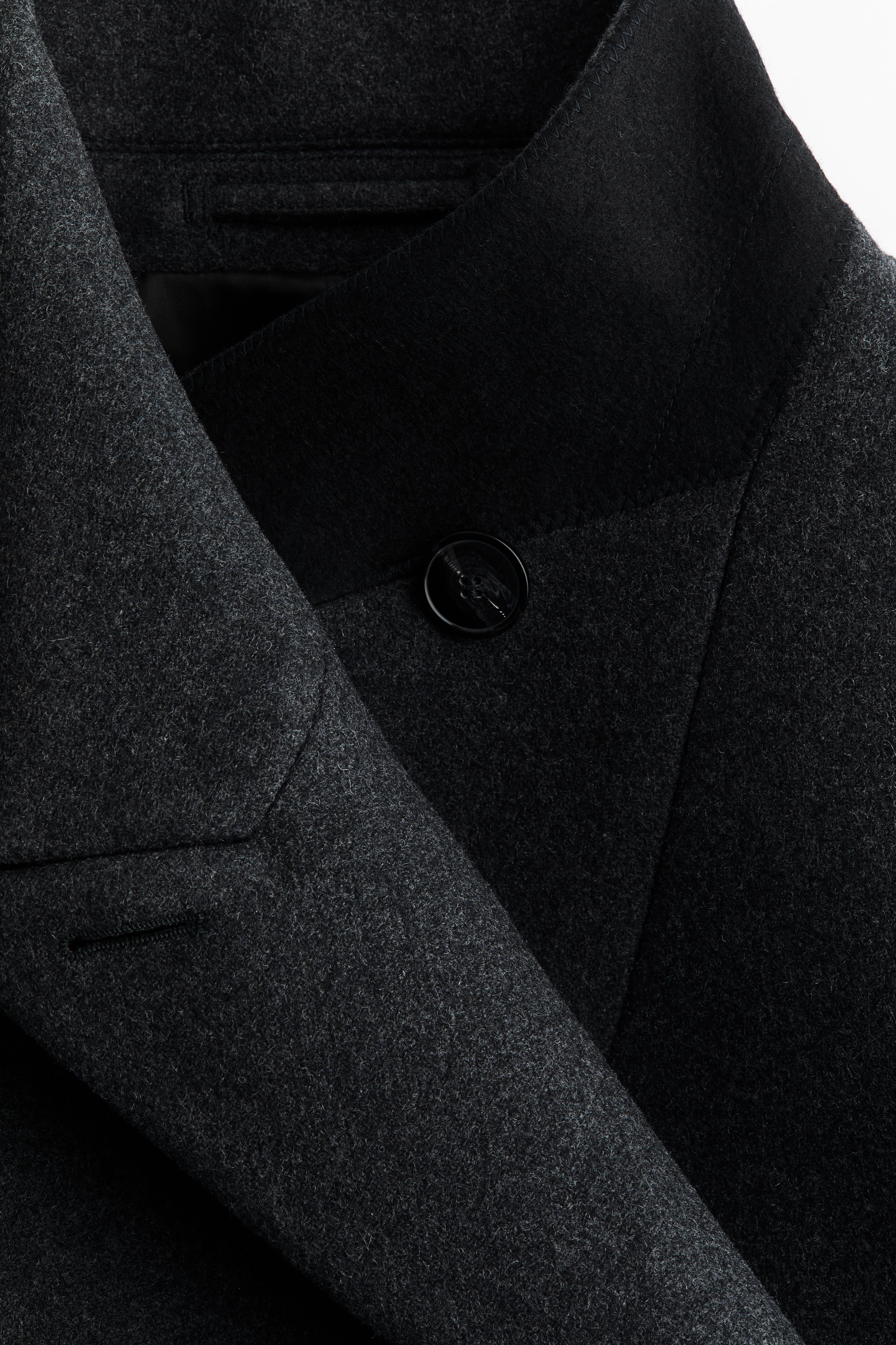 Tie-Belt Wool-Blend Coat