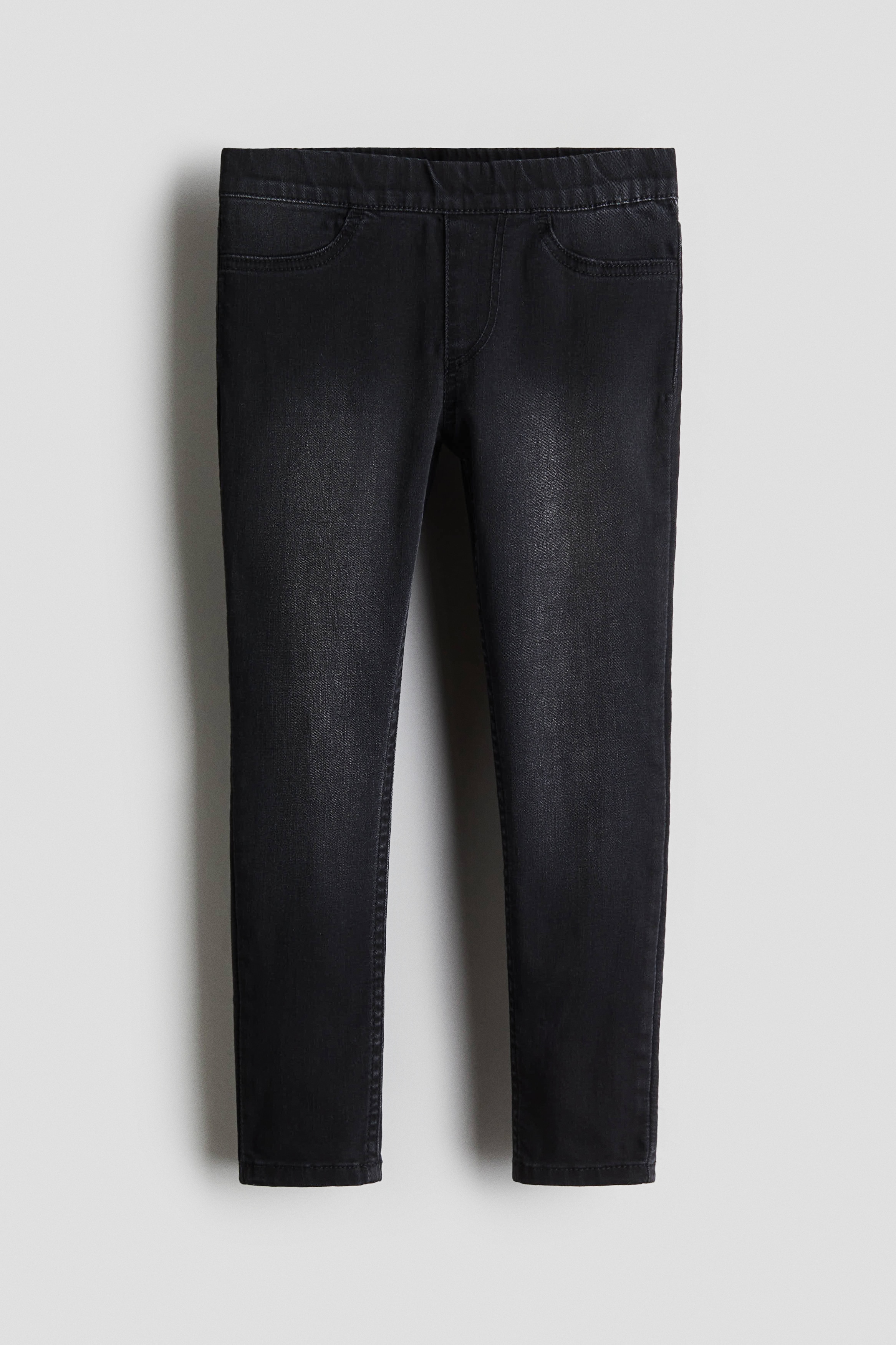 Jeggings de denim - Negro denim/Azul denim claro/Azul denim