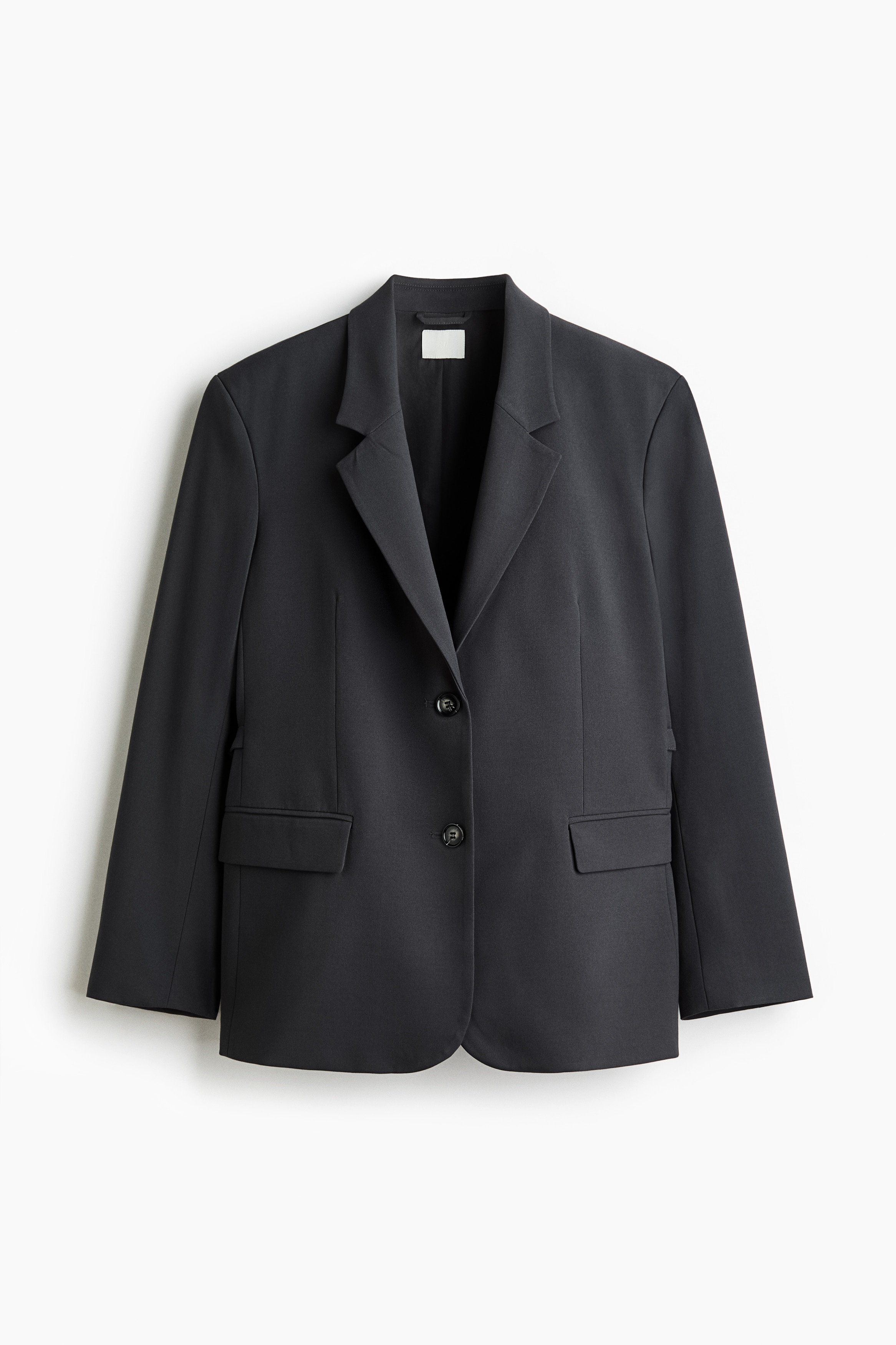 ベルトディテールブレザー - ダークグレー