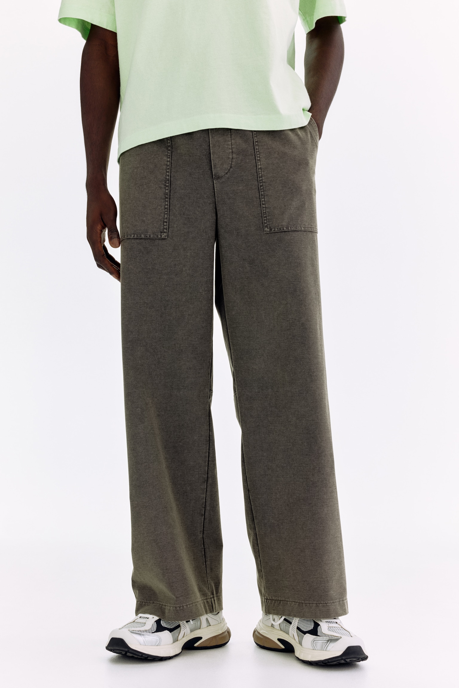 Joggers Relaxed Fit - Gris oscuro/Gris claro - 4