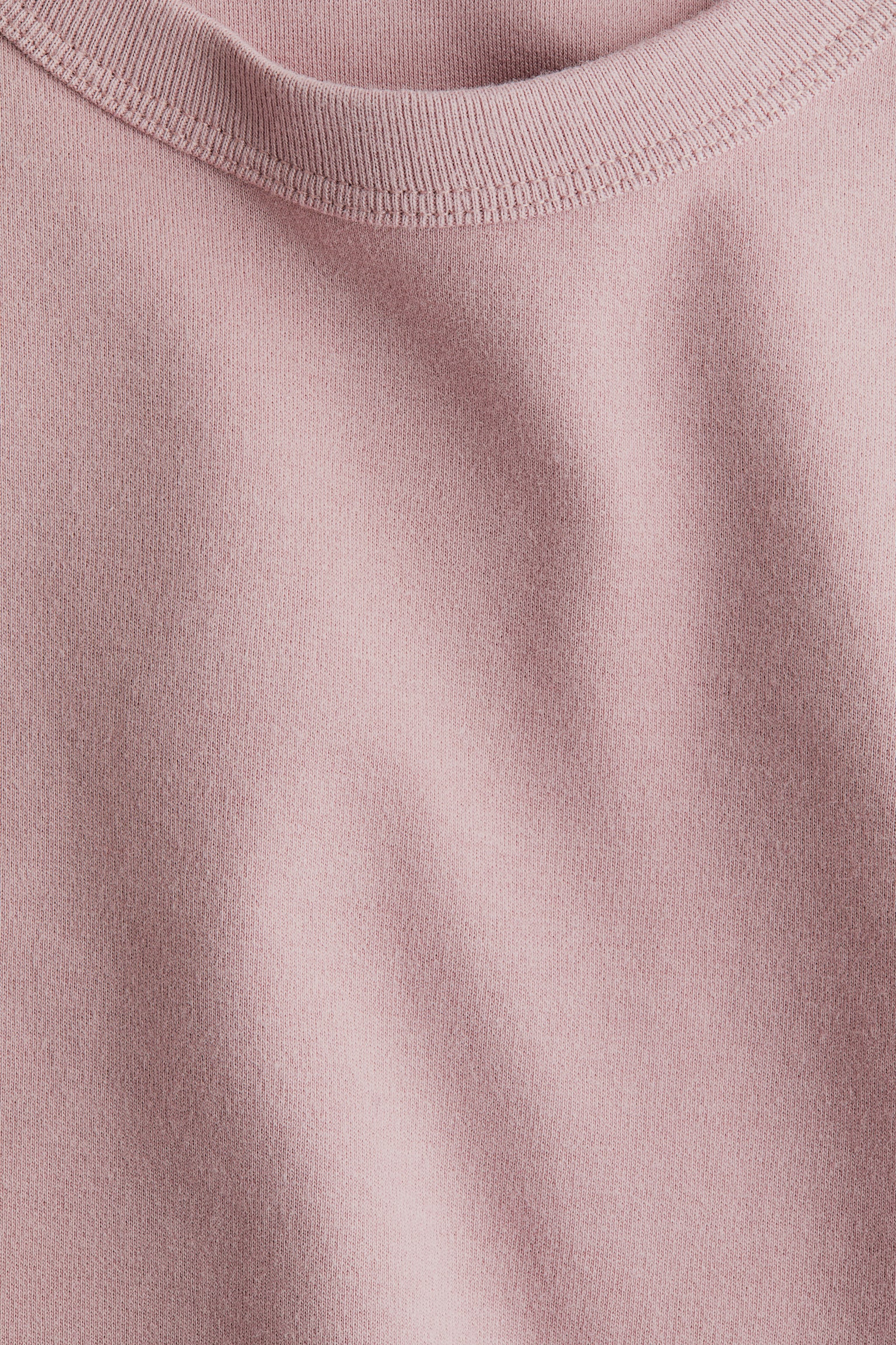 טישירט כותנה - ורוד עתיק/לבן/בורדו - 5