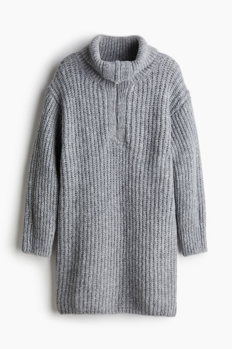 chinese dress ladies Knit Sweater Dress in Fawn XL main image 0