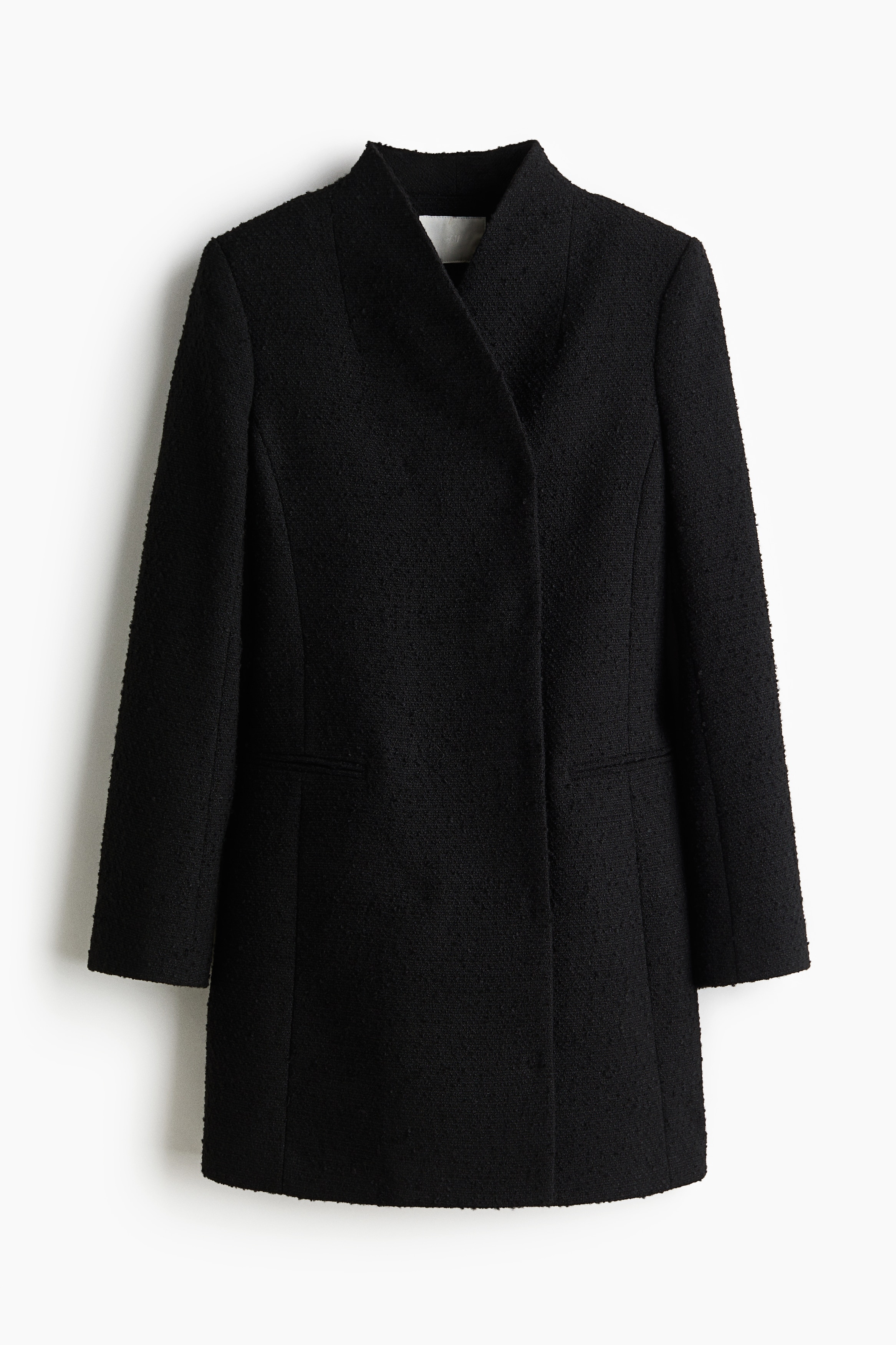 Bouclé blazer dress - Black