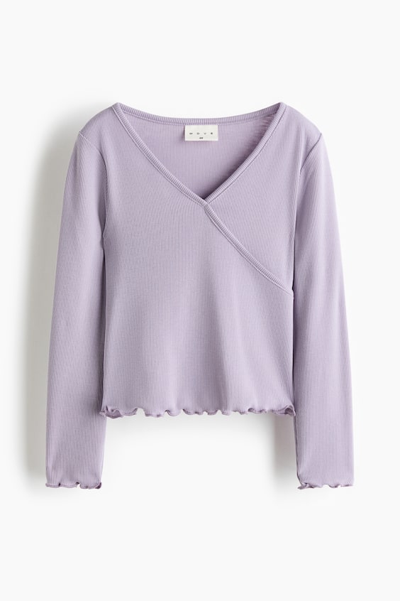 Детские топы H&M Sports Wrapover Top