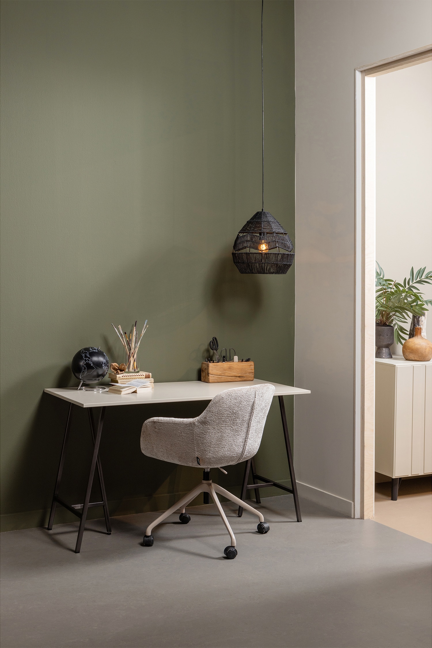 Morros Fotel Biurowy - Taupe
