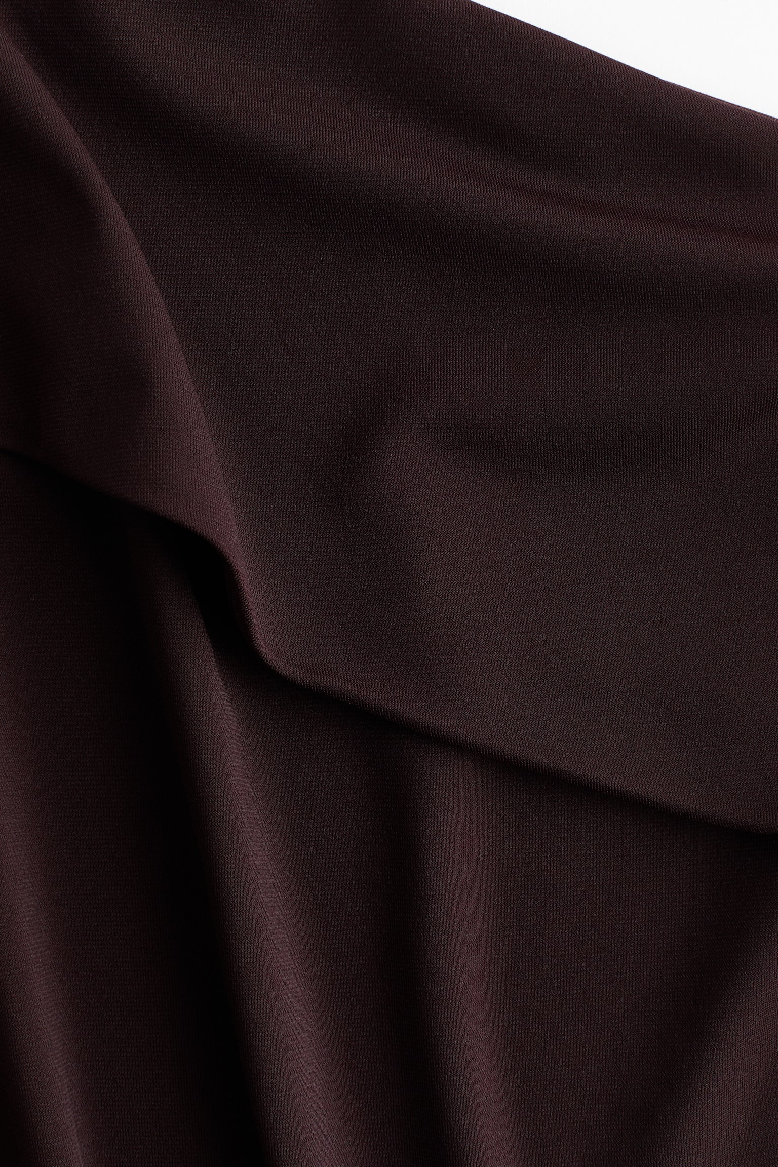 One-shoulder body - Dark brown/Cream - 4