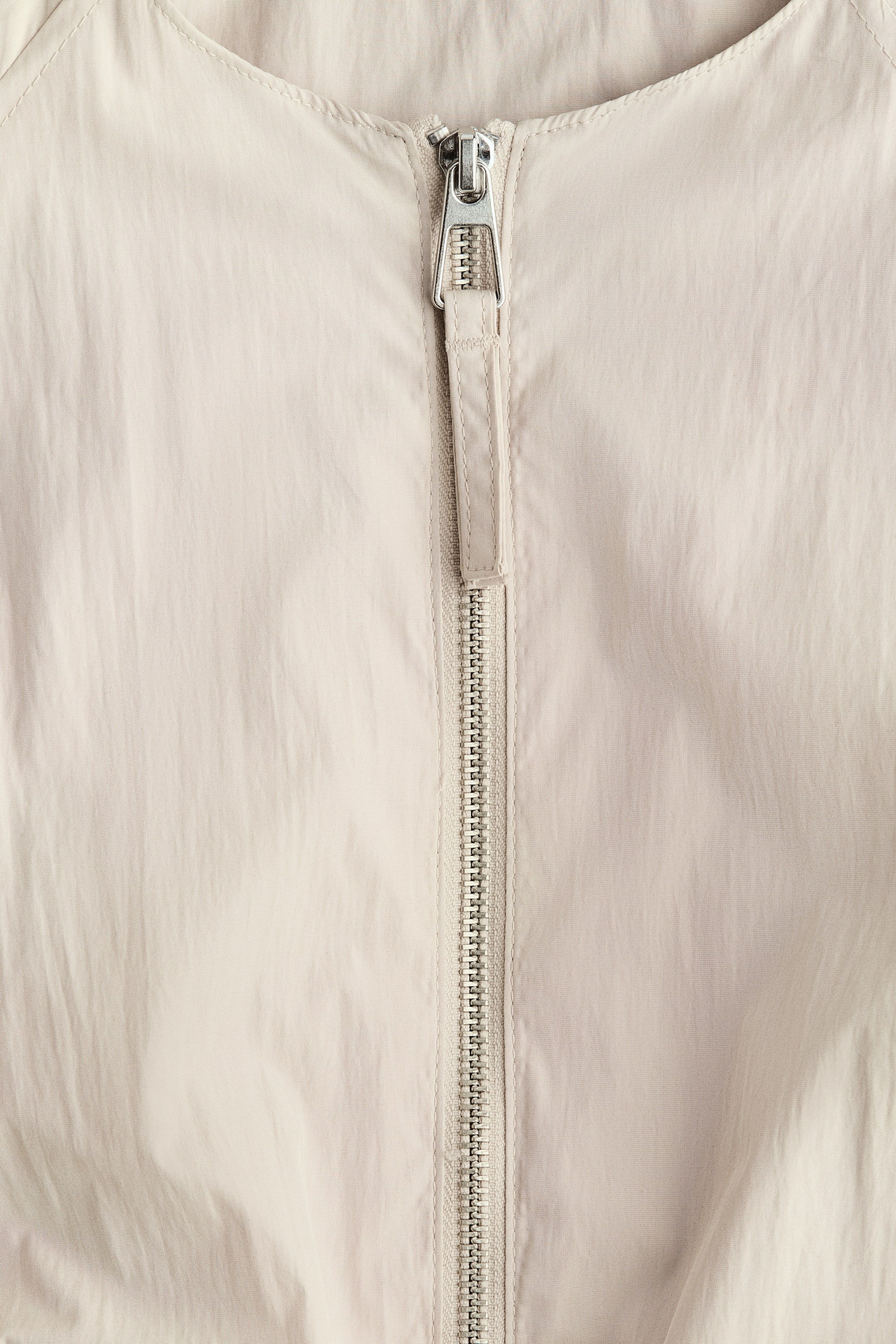 Blouson d'aviateur bouffant au bas
