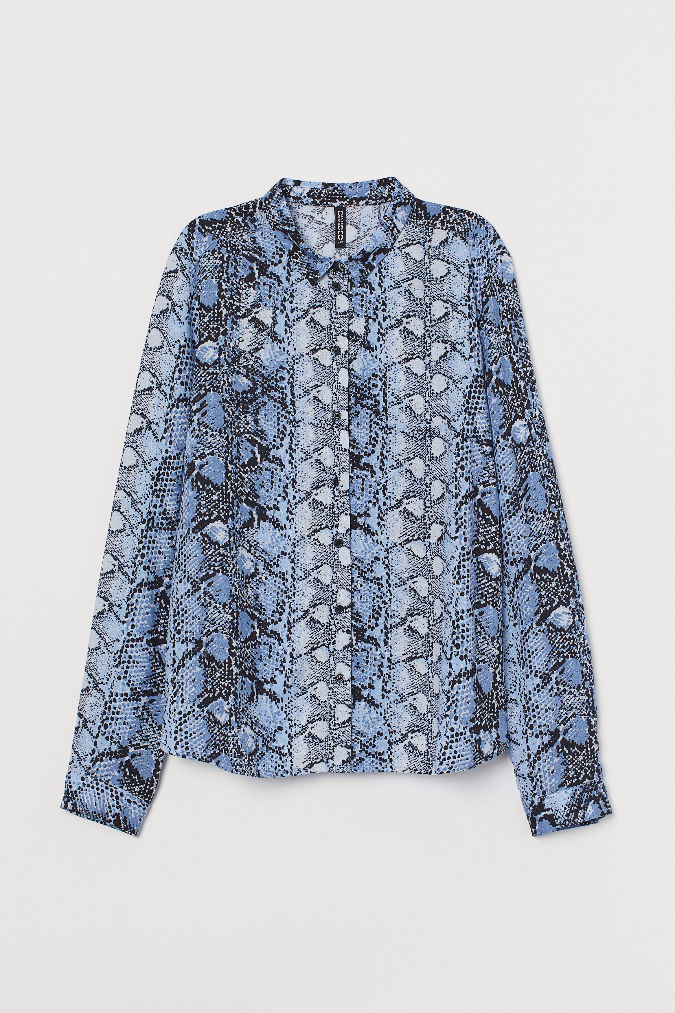 H&m snake print top hotsell