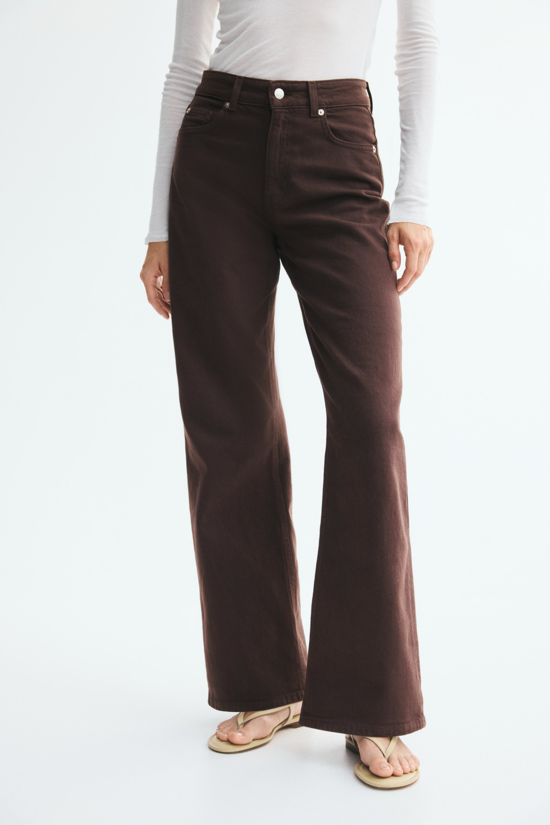 Wide High Waist Jeans