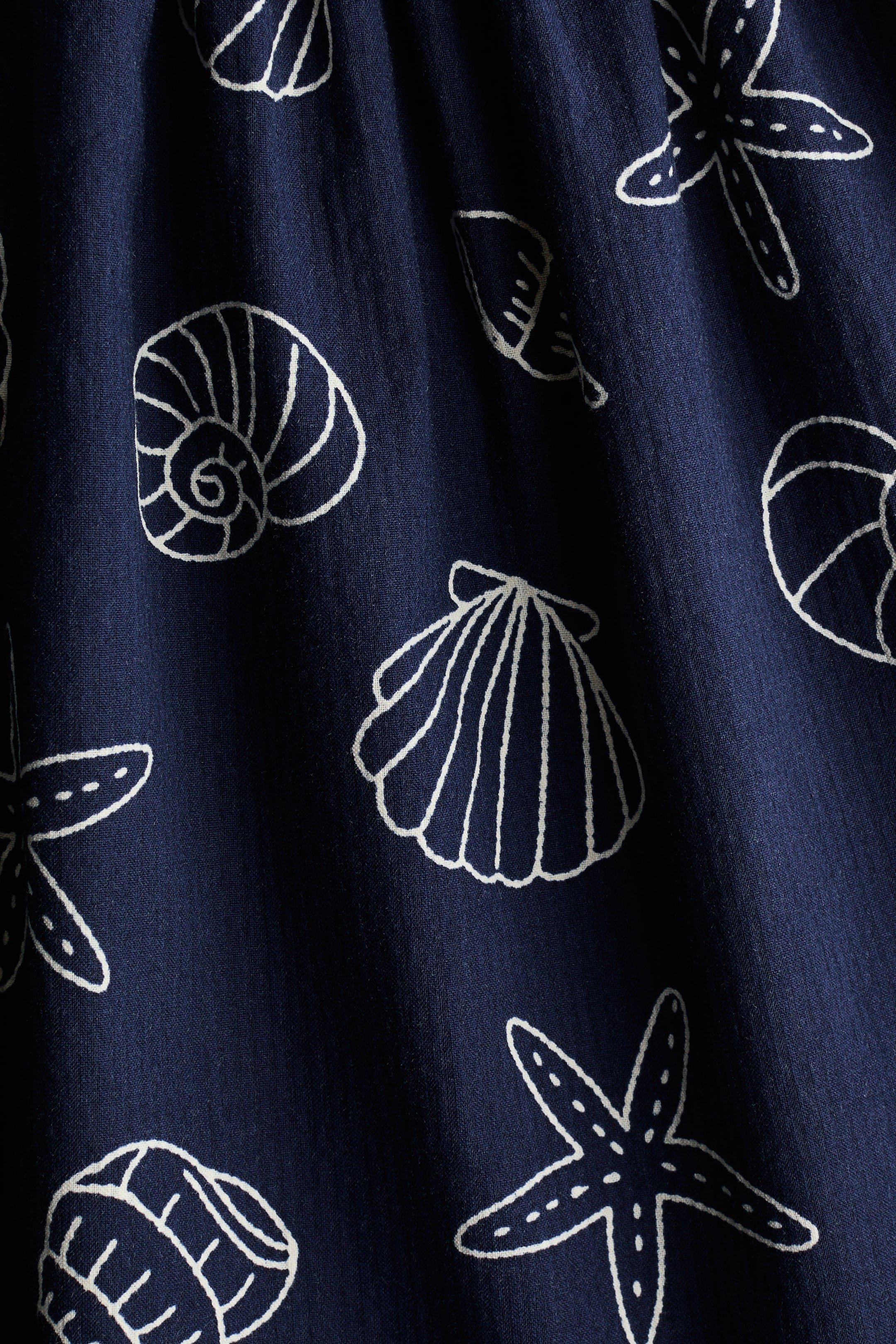 Patterned Seersucker Dress