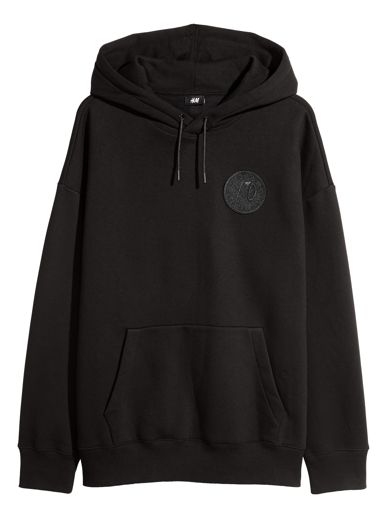 Oversized Hoodie Black/XO Men H&M CA