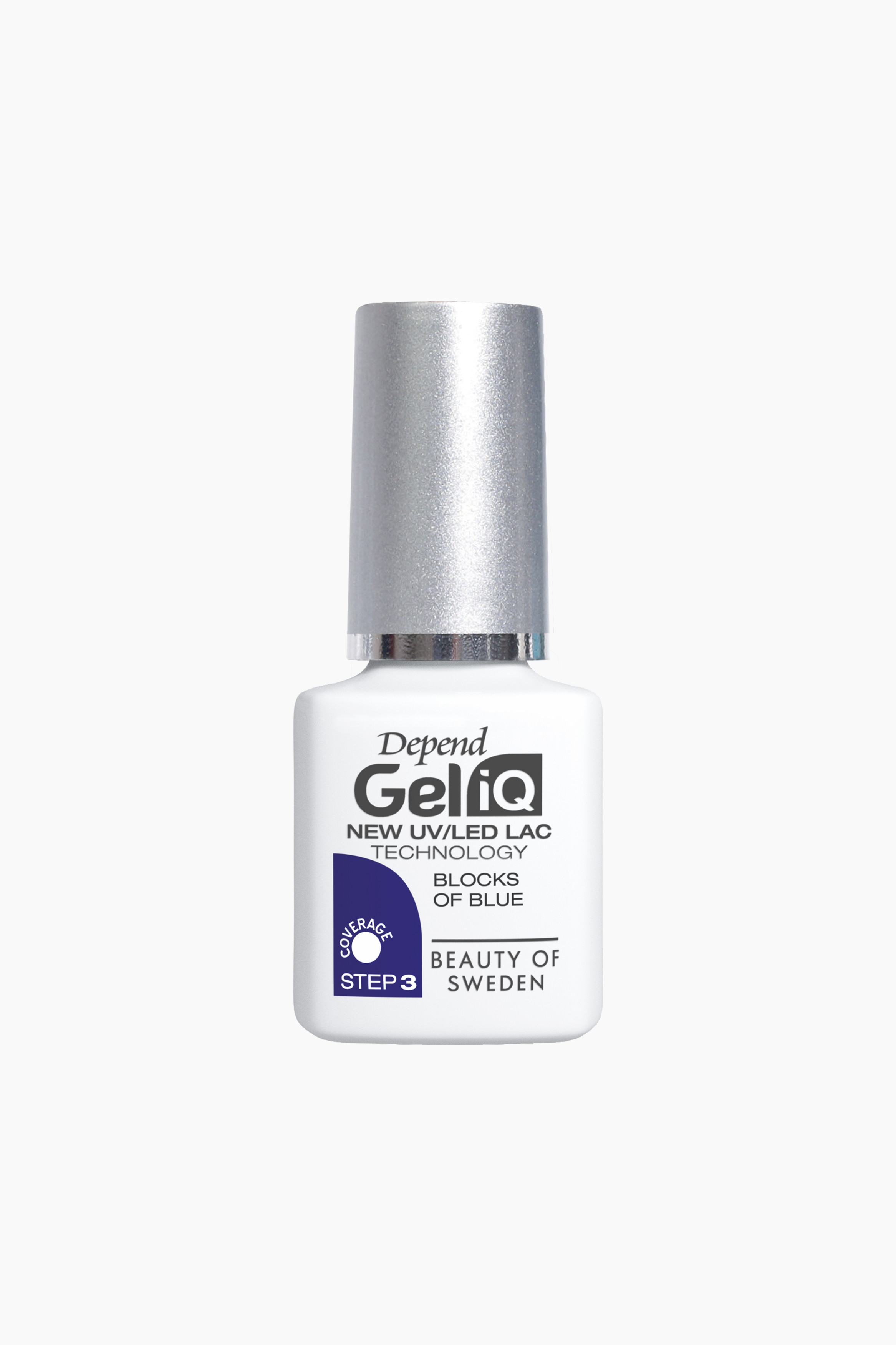 Depend - Geliq Nail Polish - Blocks Of Blå