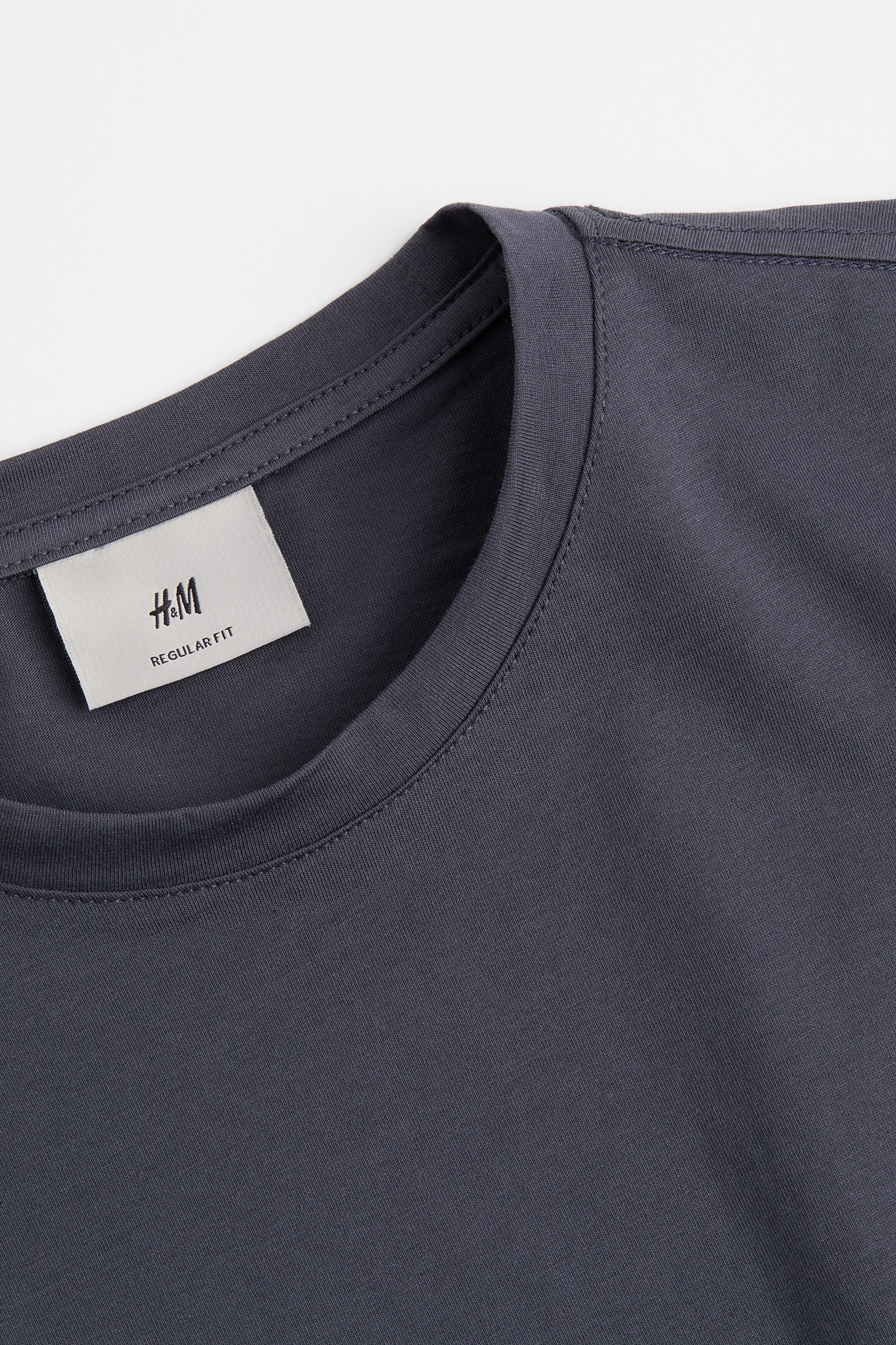 Regular Fit Pima Cotton T-shirt - Light beige - Men | H&M US Regular Fit Pima Cotton T-shirt - Light beige - Men | H&M US