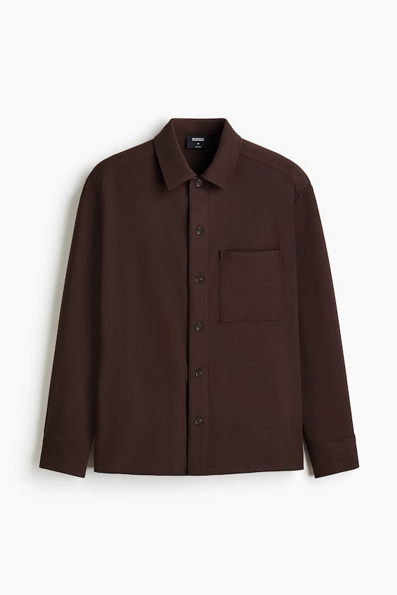 Мужские топы H&M Four-Way Stretch Overshirt