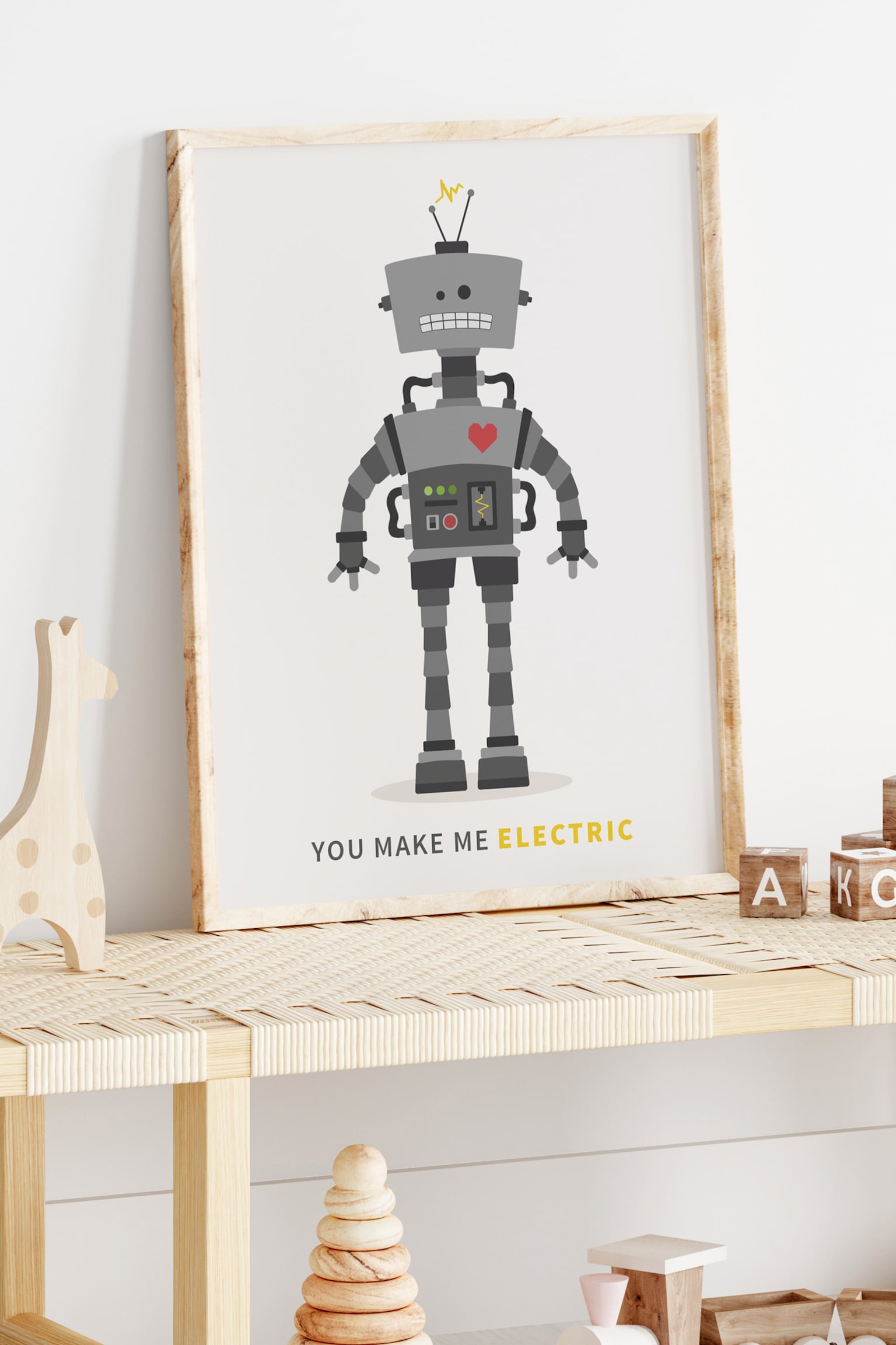 Stay Cute - Robot - Flerfärgad - 2