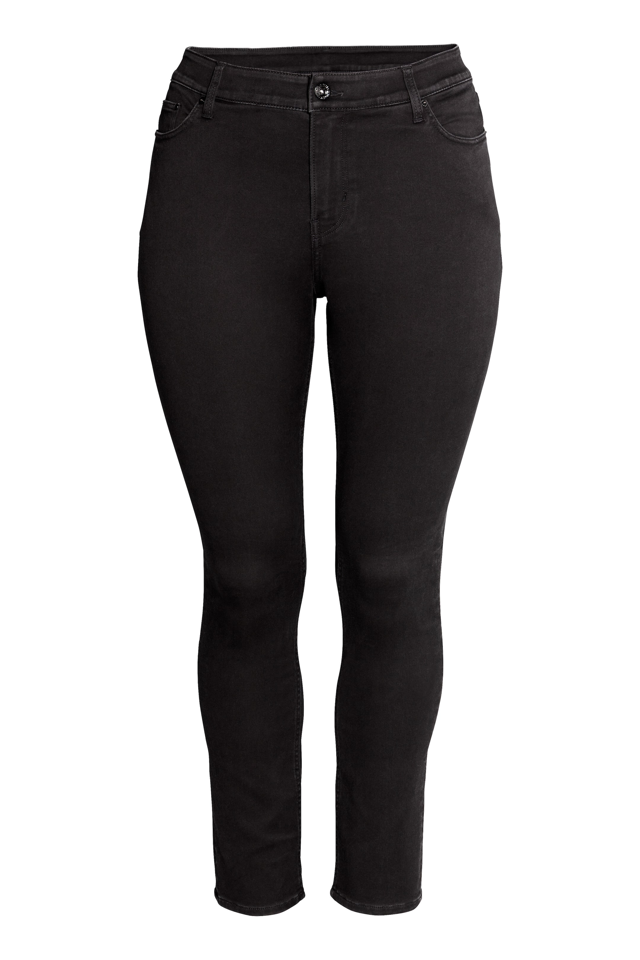 Ver imagem maior: H&M+ Slim Jeans - Preto - SENHORA | H&M PT 1