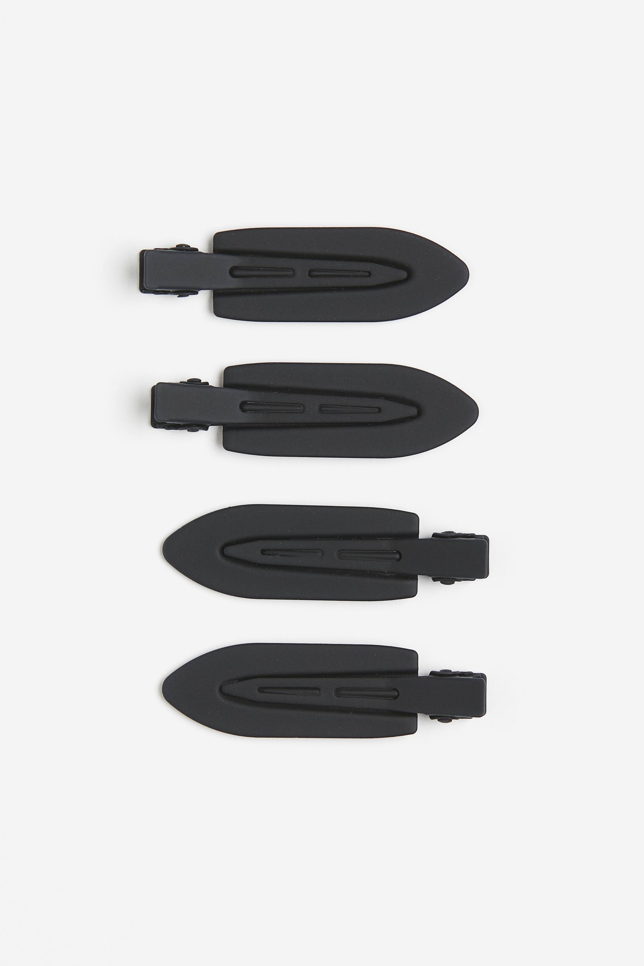 View larger image: 4-pack Hair Clips - Black - Ladies | H&M US 1