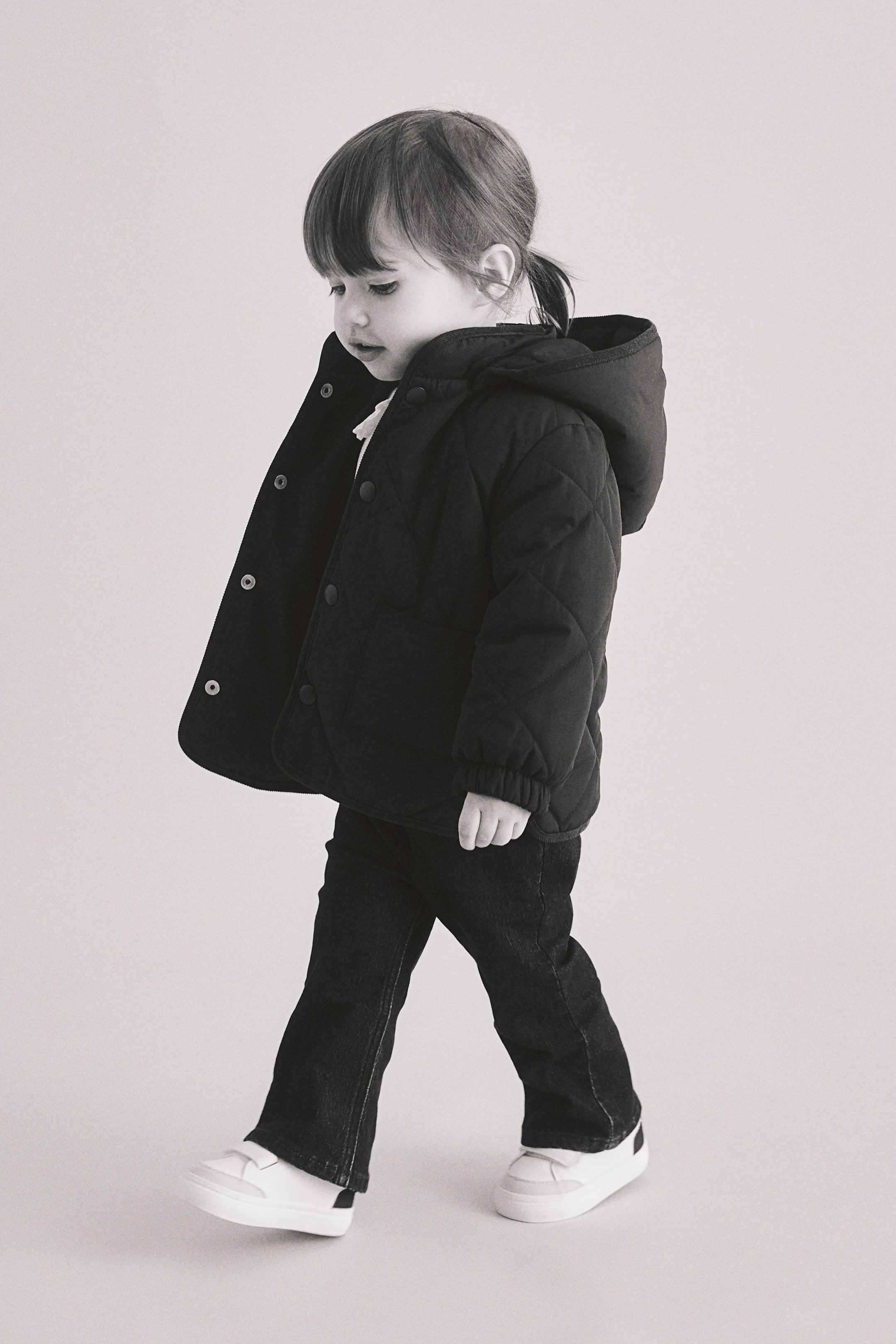 Quilted jacket - Dark blue - Kids | H&M GB 4