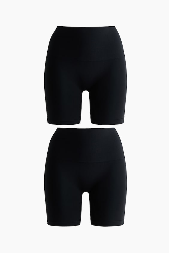 Женские велосипедки H&M бесшовные, 2 шт