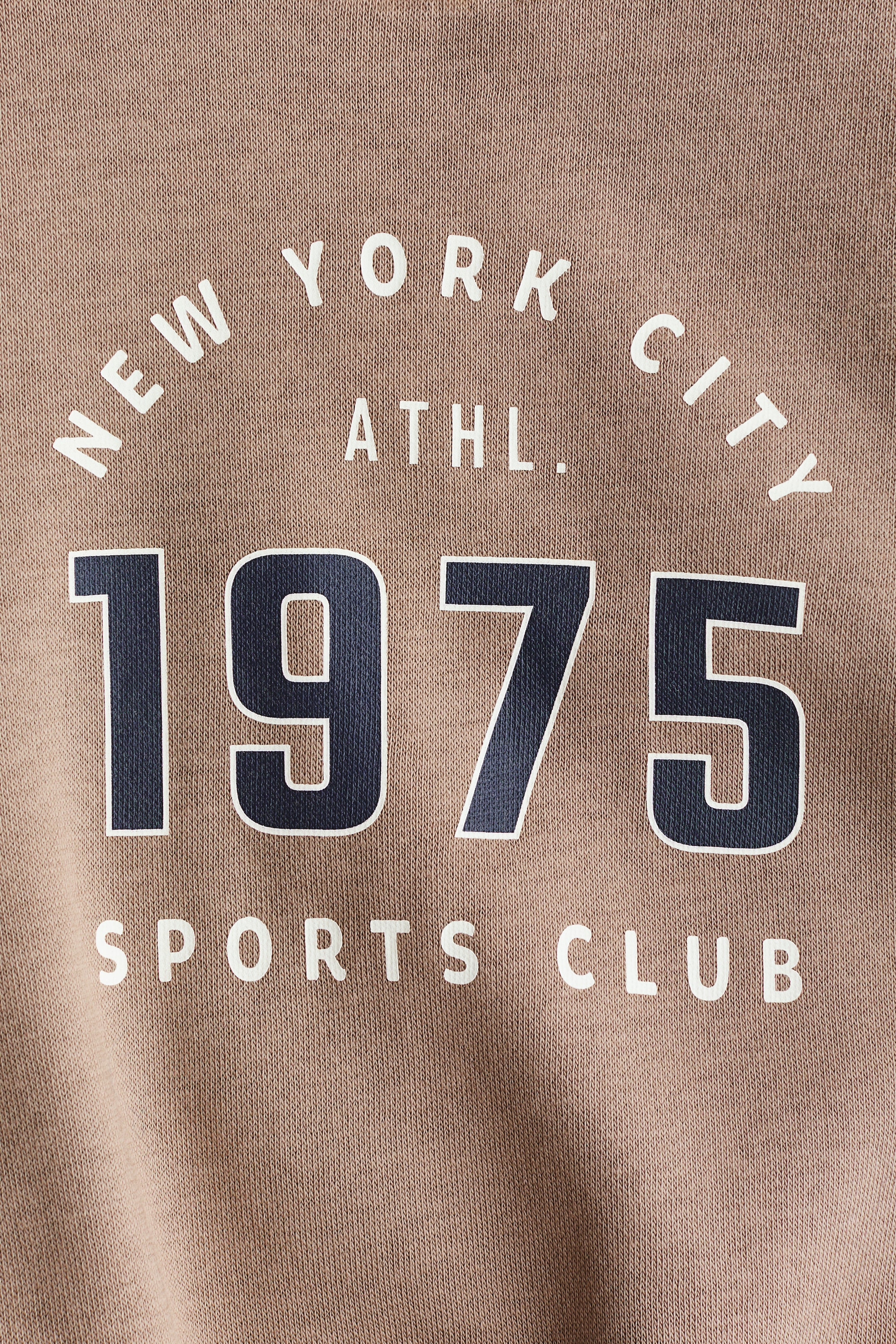 Visualizza immagine più grande: Felpa con stampa - Marrone chiaro/1975 - BAMBINO | H&M IT 2