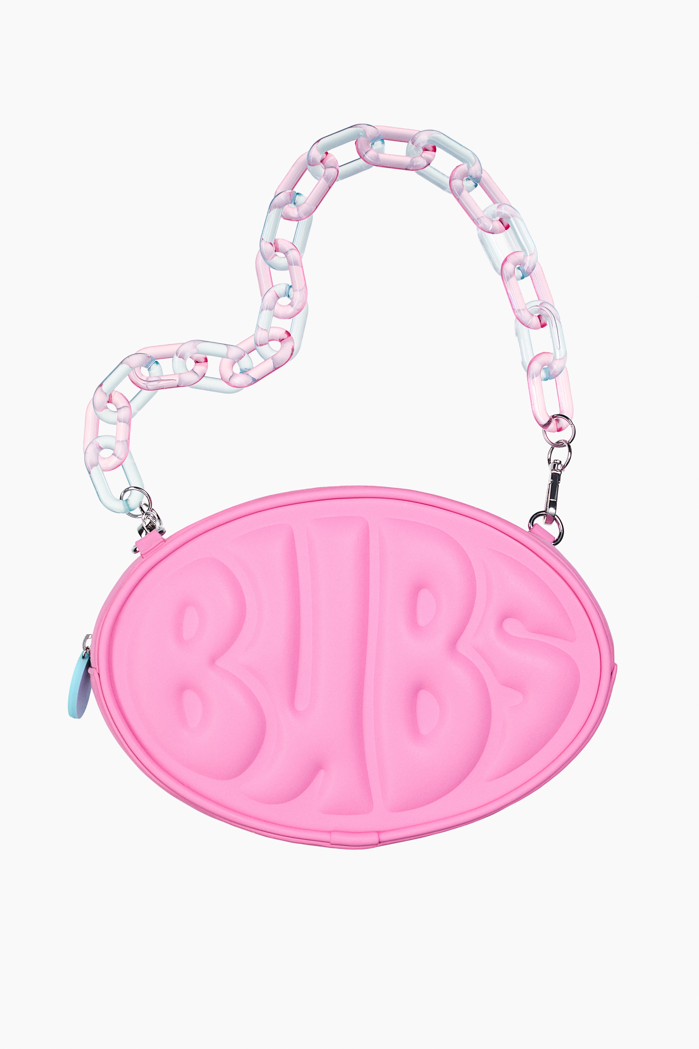 Embossed makeup bag-Pink