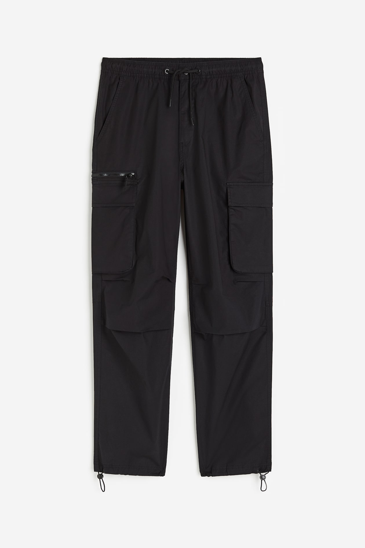Relaxed Fit Cargo trousers Black Men H&M IN