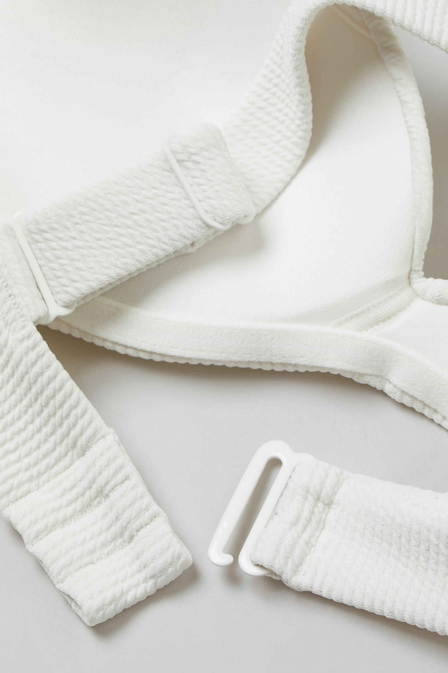 Bikinová podprsenka push-up - Bílá - 2