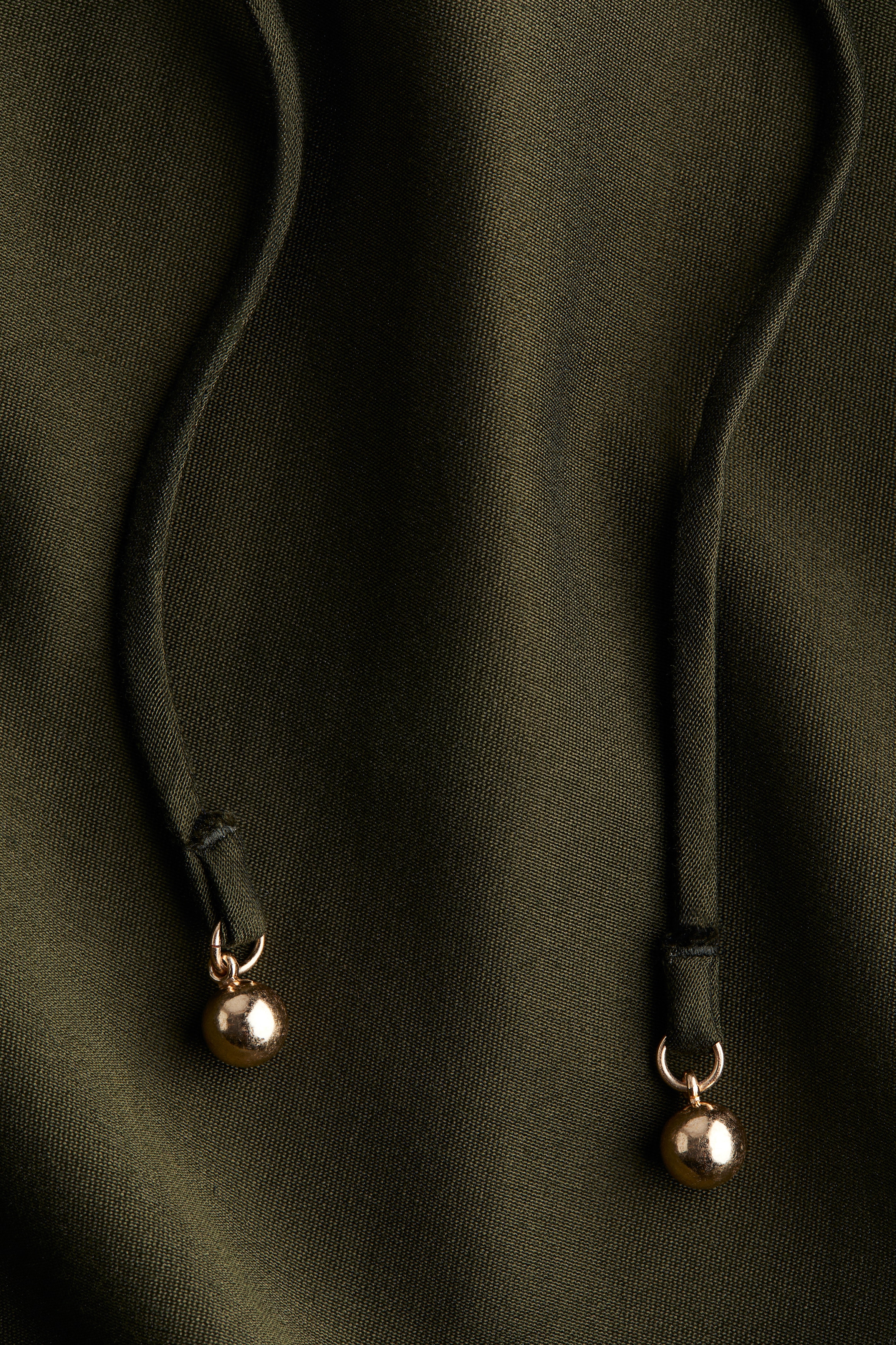 Smocked-detail dress