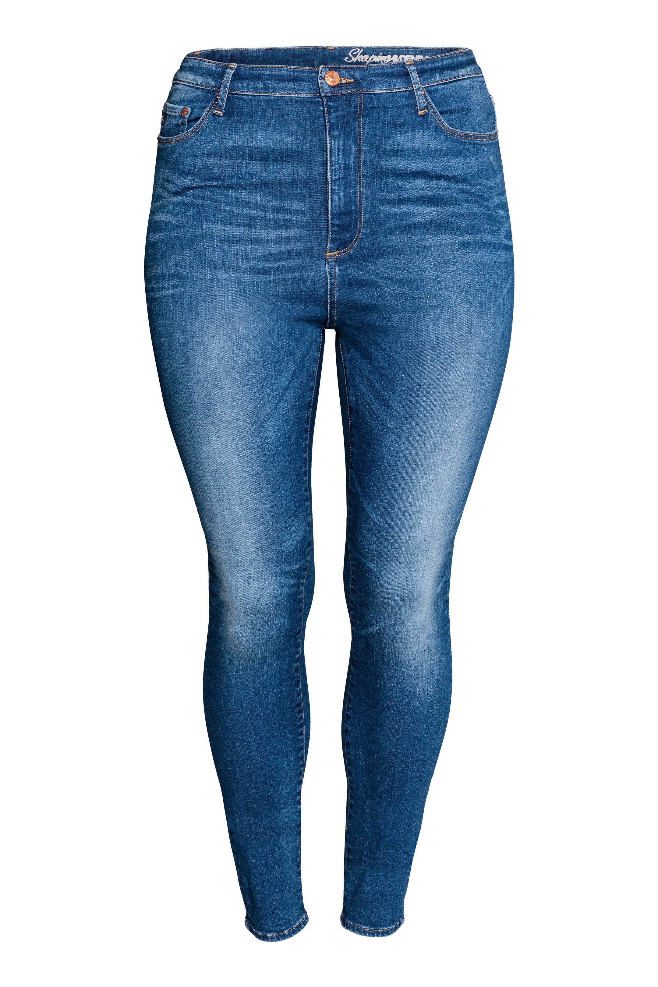 Büyük resmi görüntüle: H&M+ Shaping Skinny High Jeans - Kot mavisi - KADIN | H&M TR 1