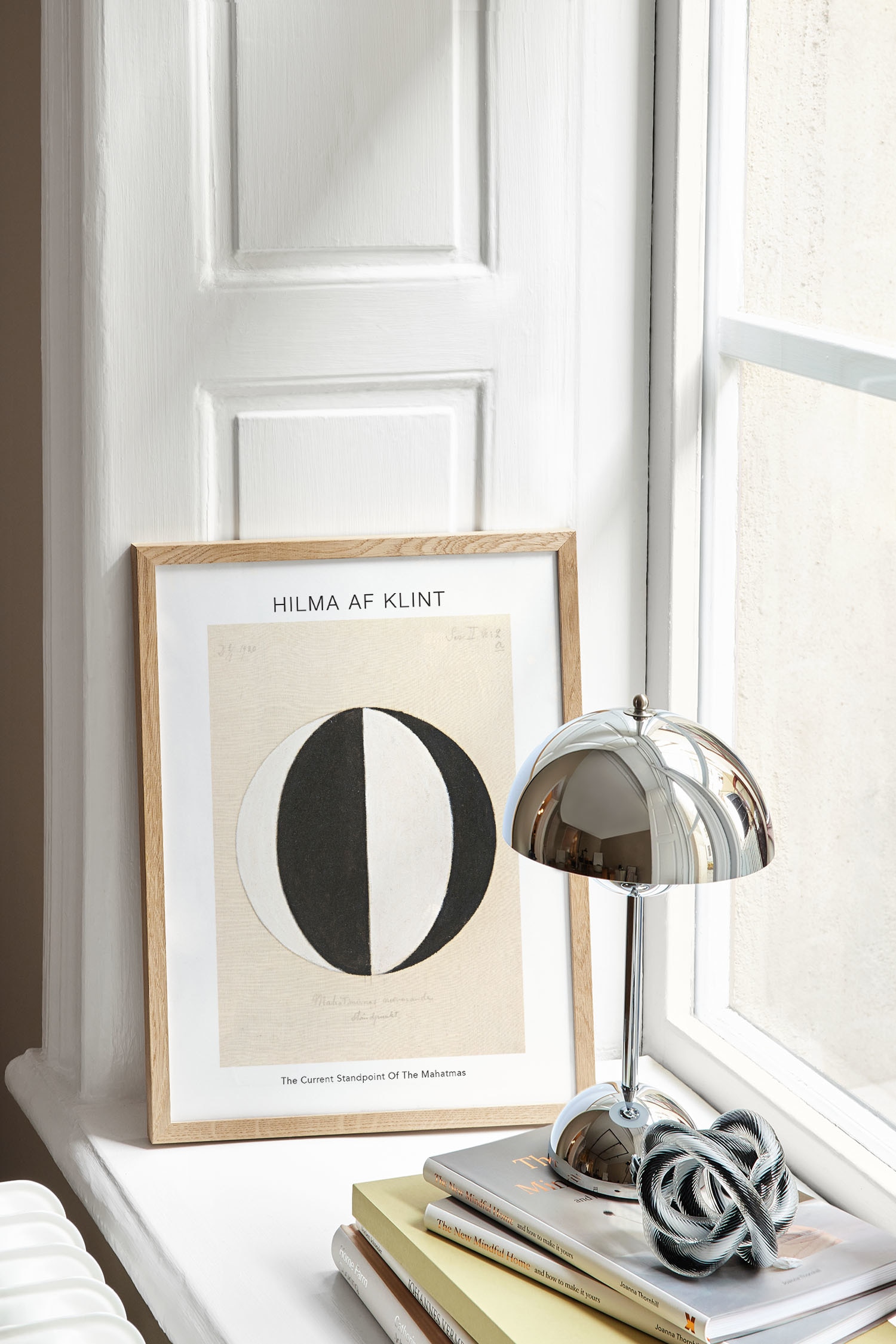 Mahatmas By Hilma Af Klint Plakat - Beige/hvid