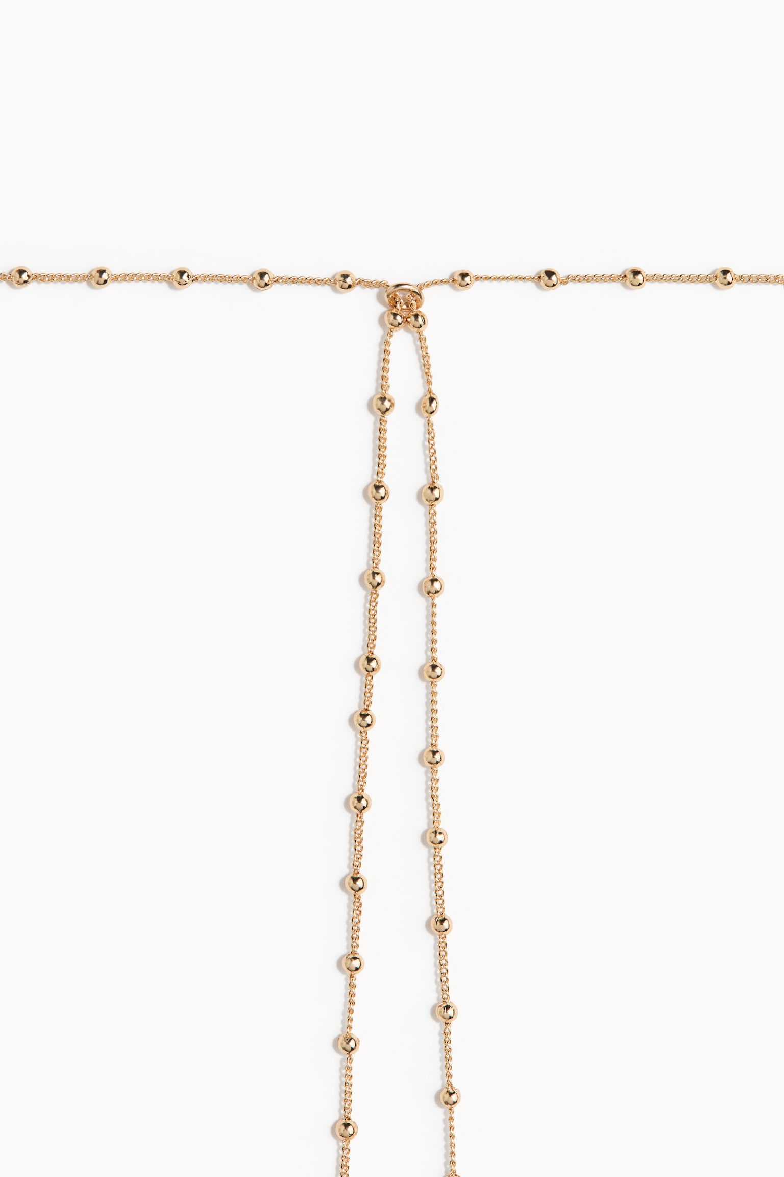Long chain necklace - Gold-coloured - 2