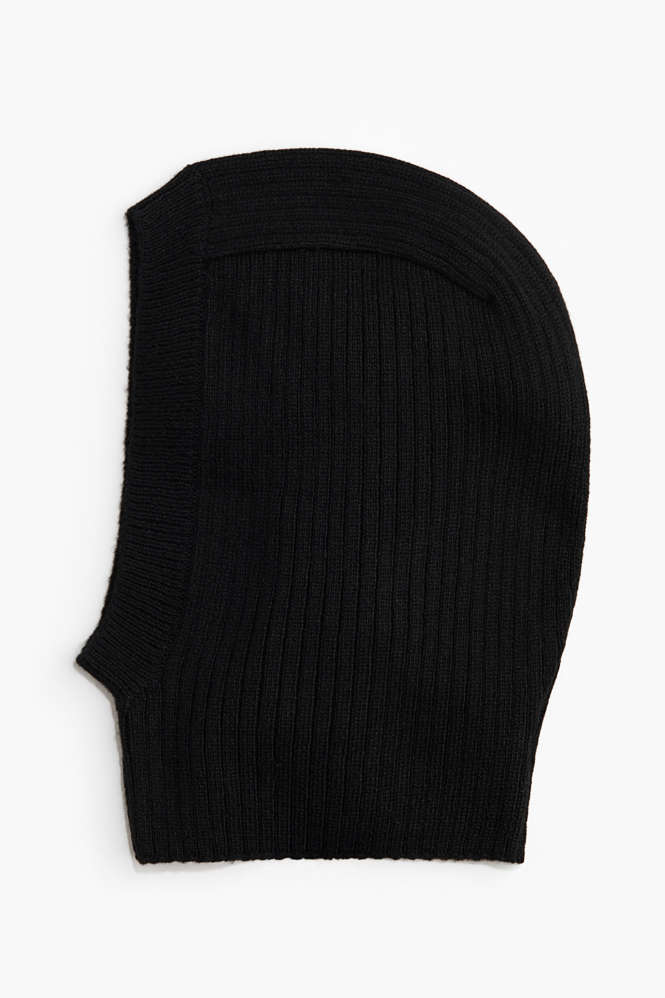 Agrandir l'image: Cagoule en maille côtelée - Noir - FEMME | H&M FR 1