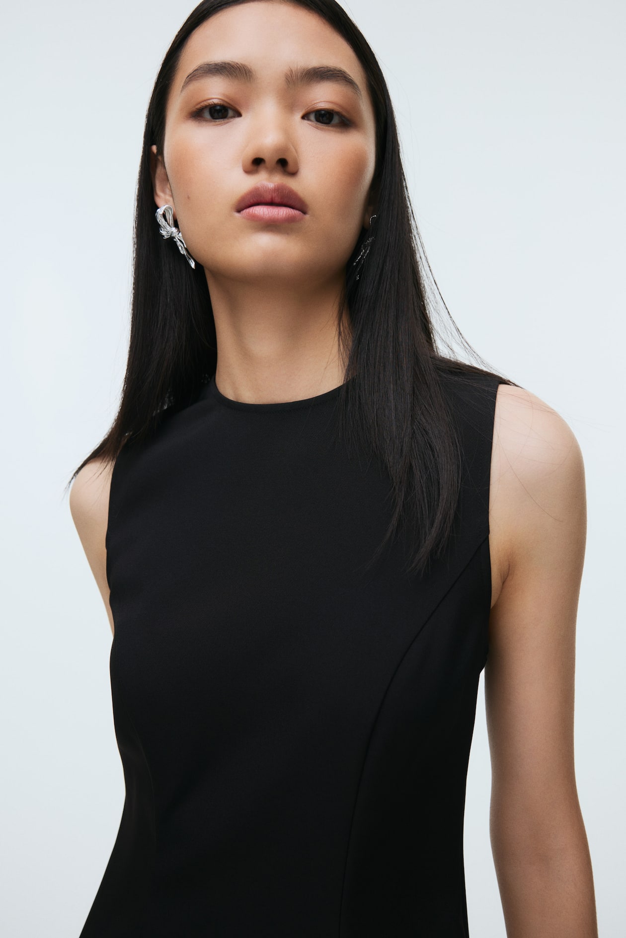 Open-Back Mini Dress - image 5