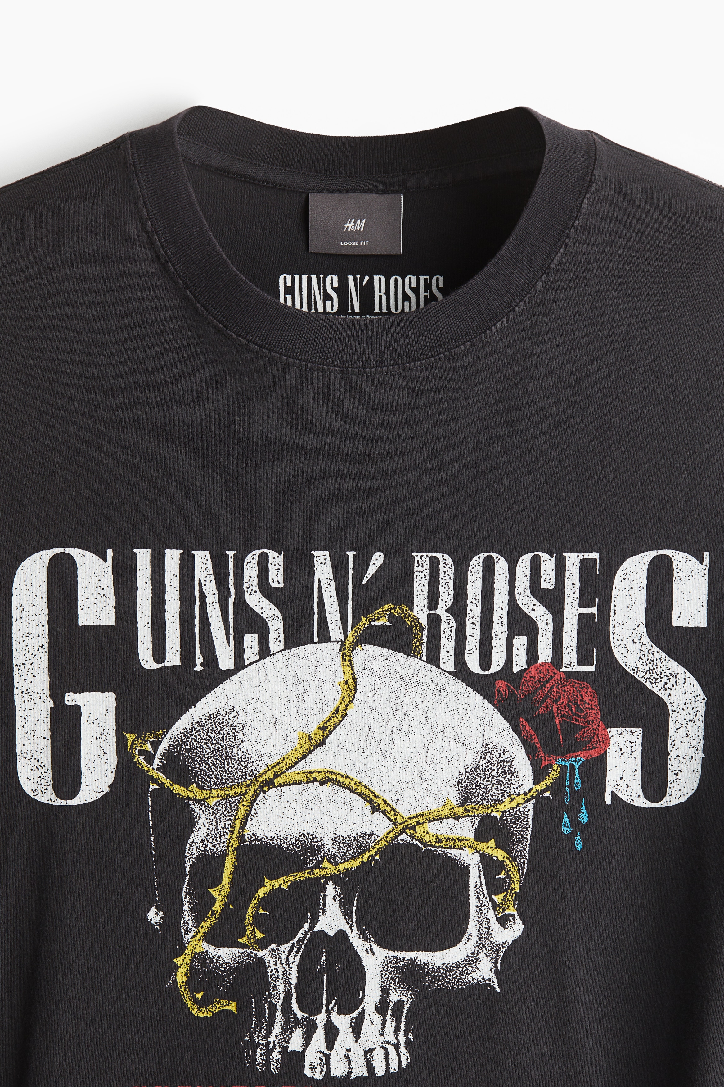 Loose Fit Vintage-look printed T-shirt