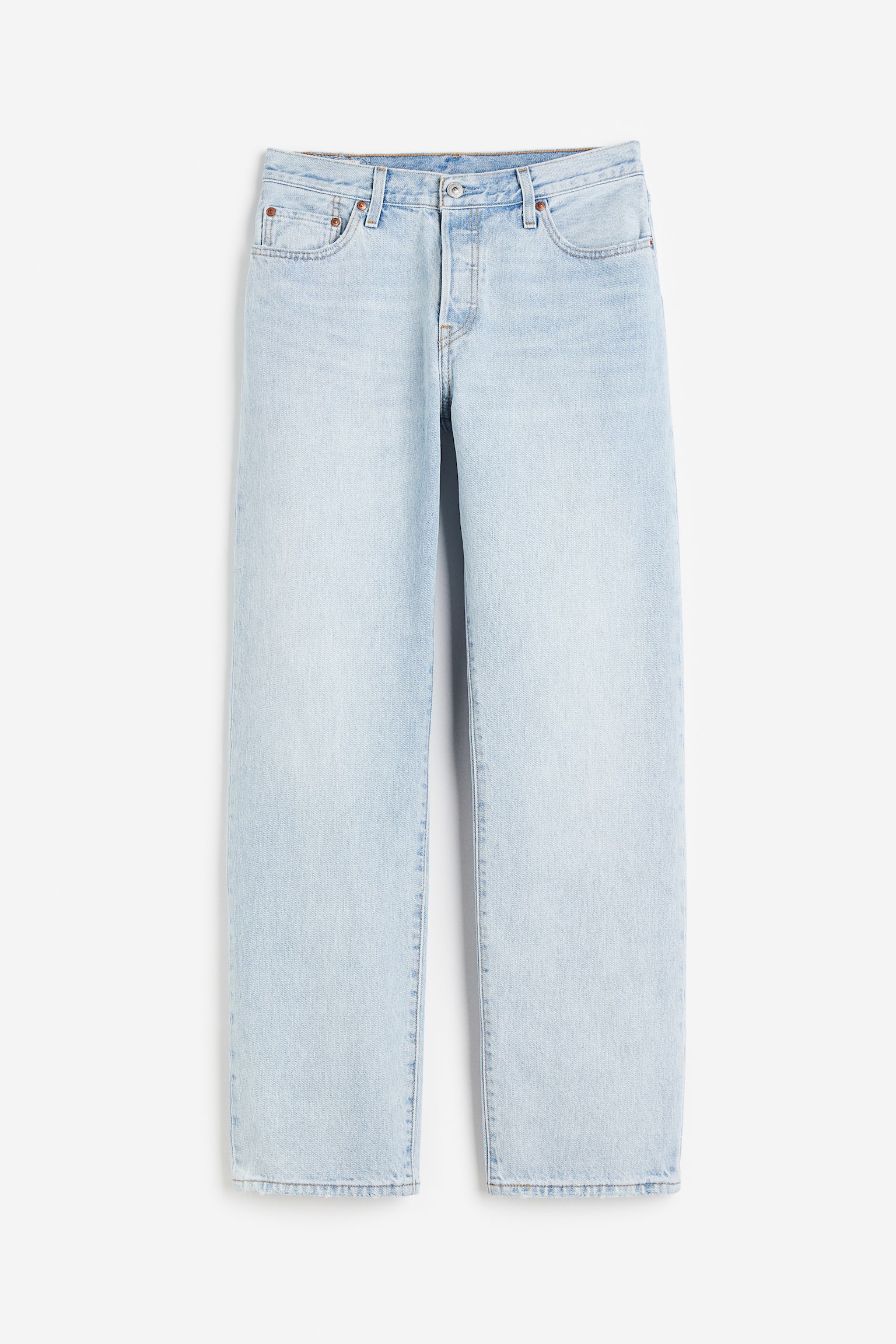 501® '90s Jeans - Light Indigo - Worn In - 2