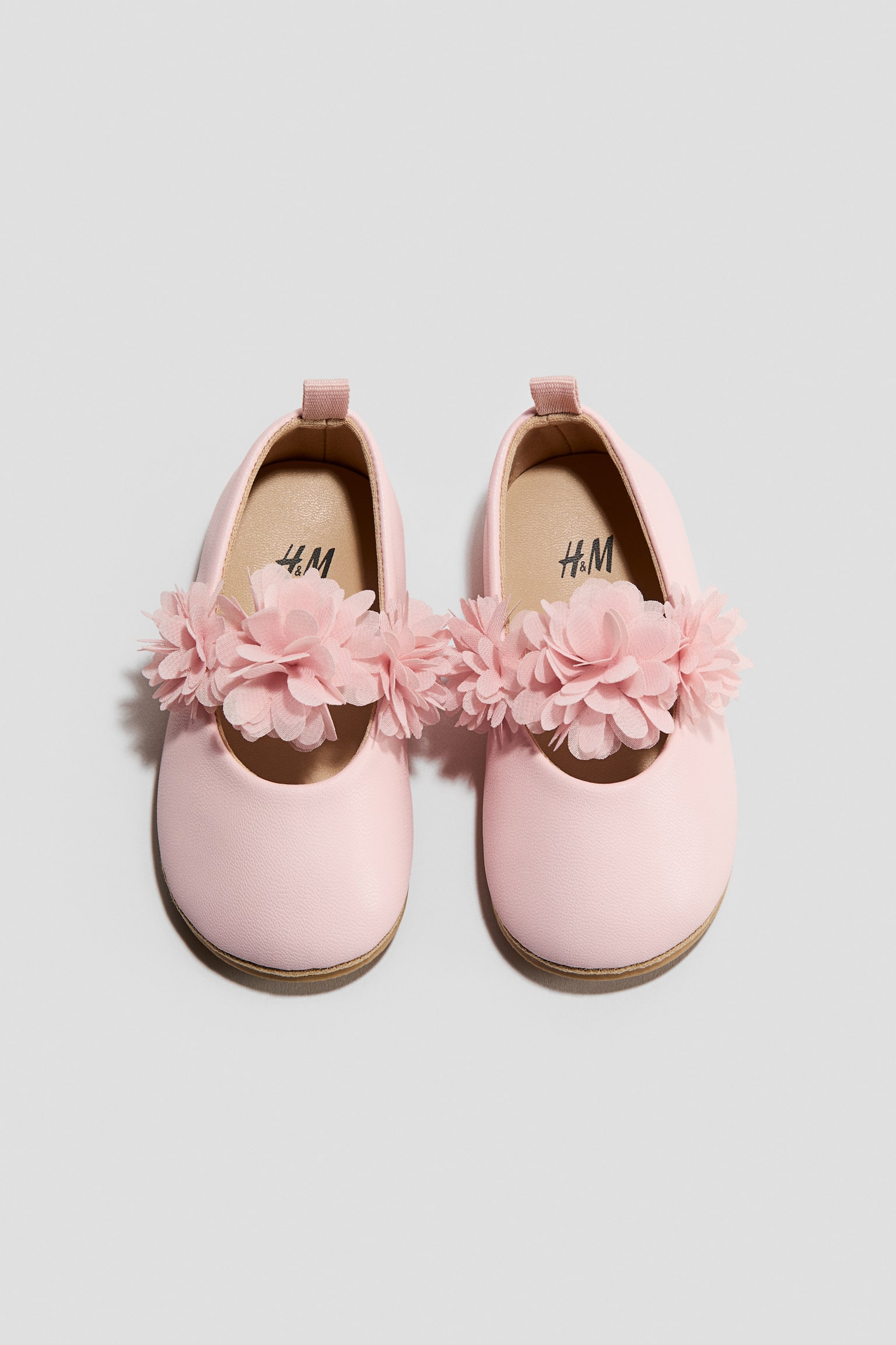 Ballet flats - Light pink/Cream - 1
