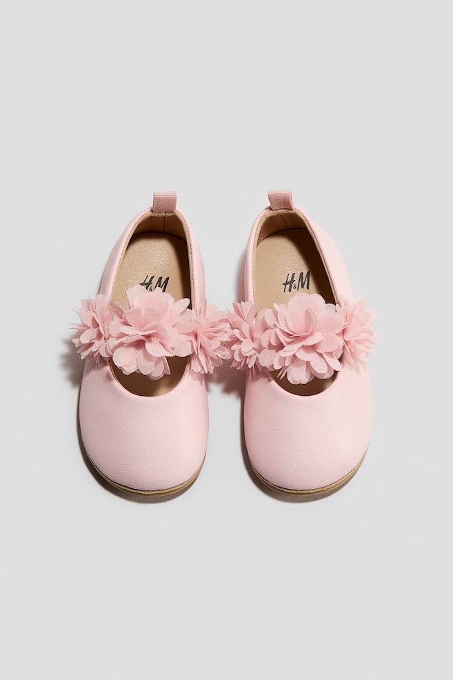 Ballerines - Rose clair/Crème - 1