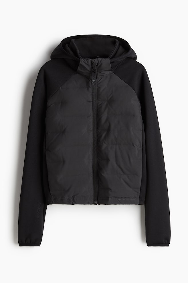 Veste Hybrid en duvet ThermoMove™ - Noir/Bleu marine - 1