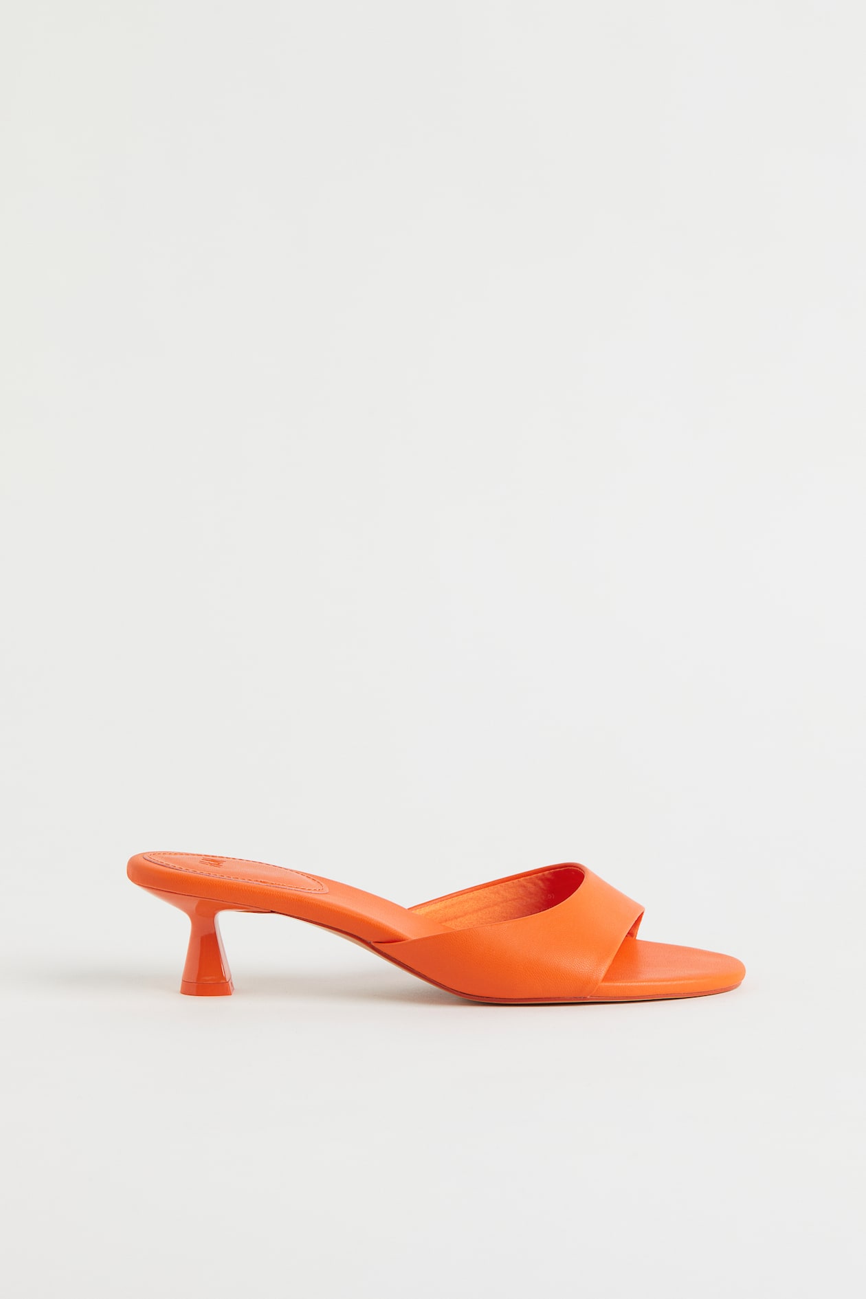 Mules - High heel - Orange - Ladies | H&M GB