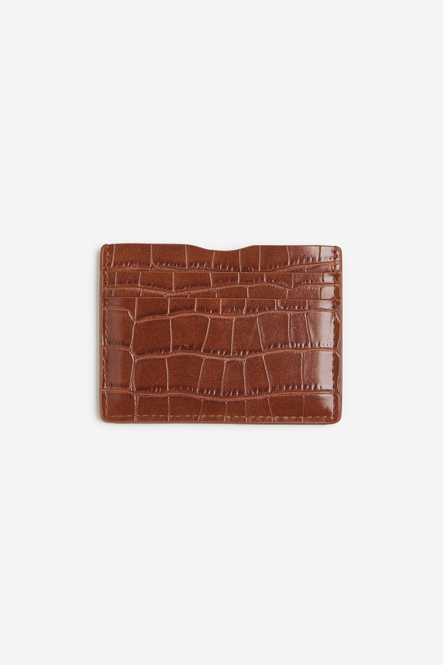 Card Holder - Brown/Brown/Snakeskin pattern/Black/Crocodile pattern/Black - 1