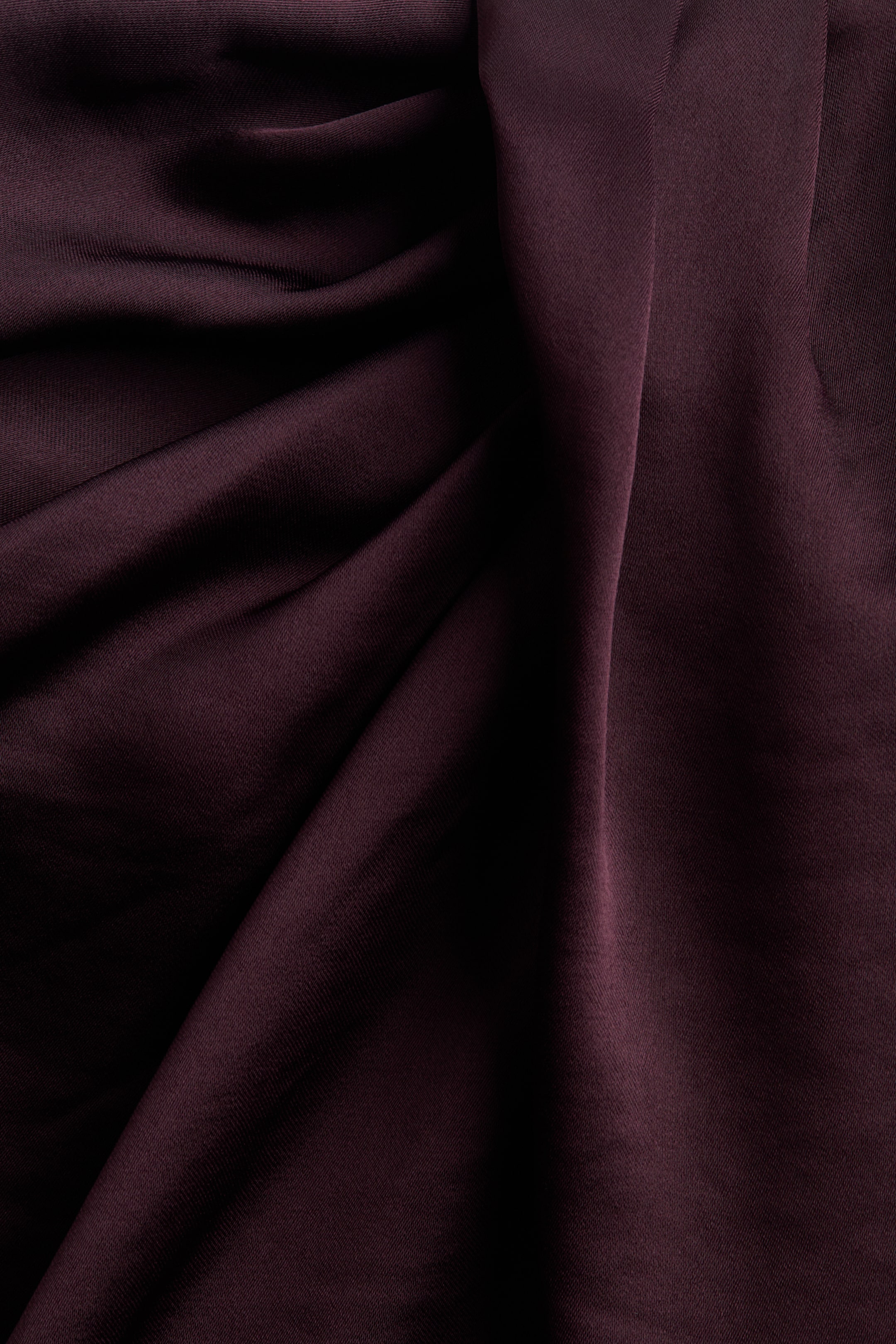 Satin Bandeau Dress