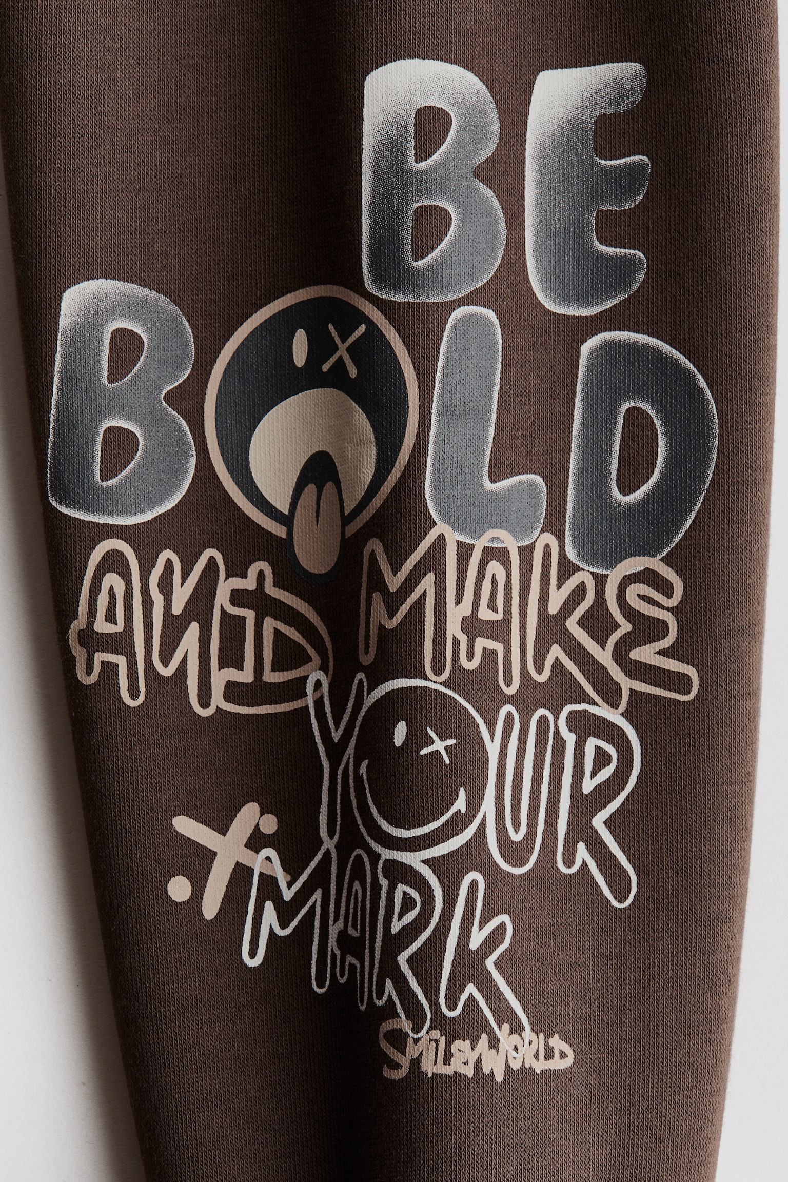 Printed sweatshirt - Brown/SmileyWorld®/Blue/PlayStation - 2