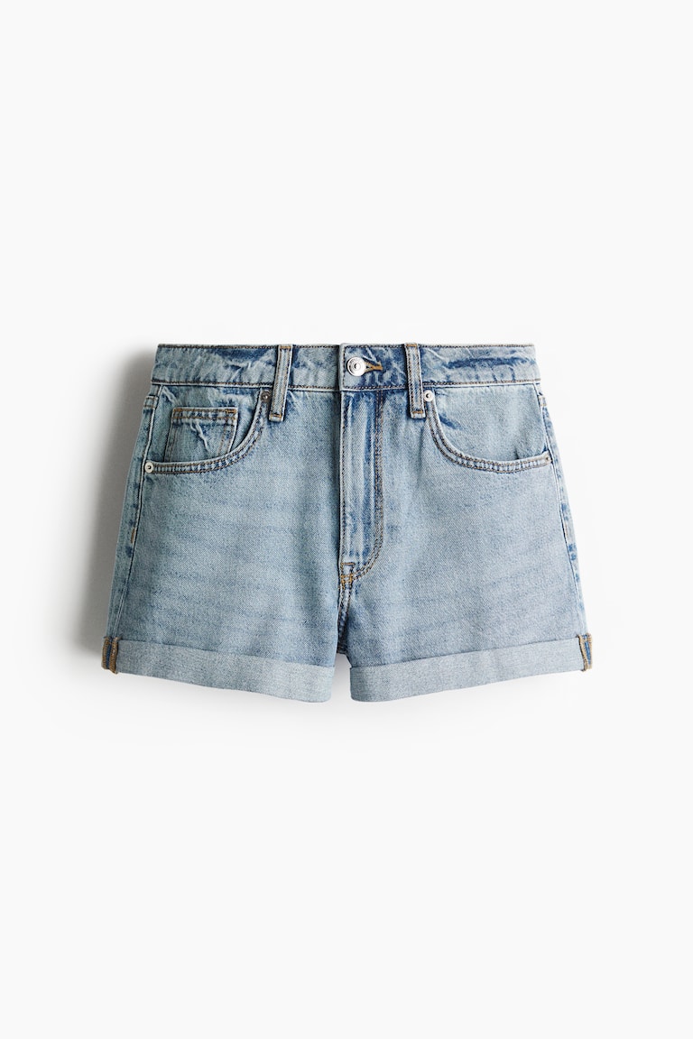 High Denim Šorts