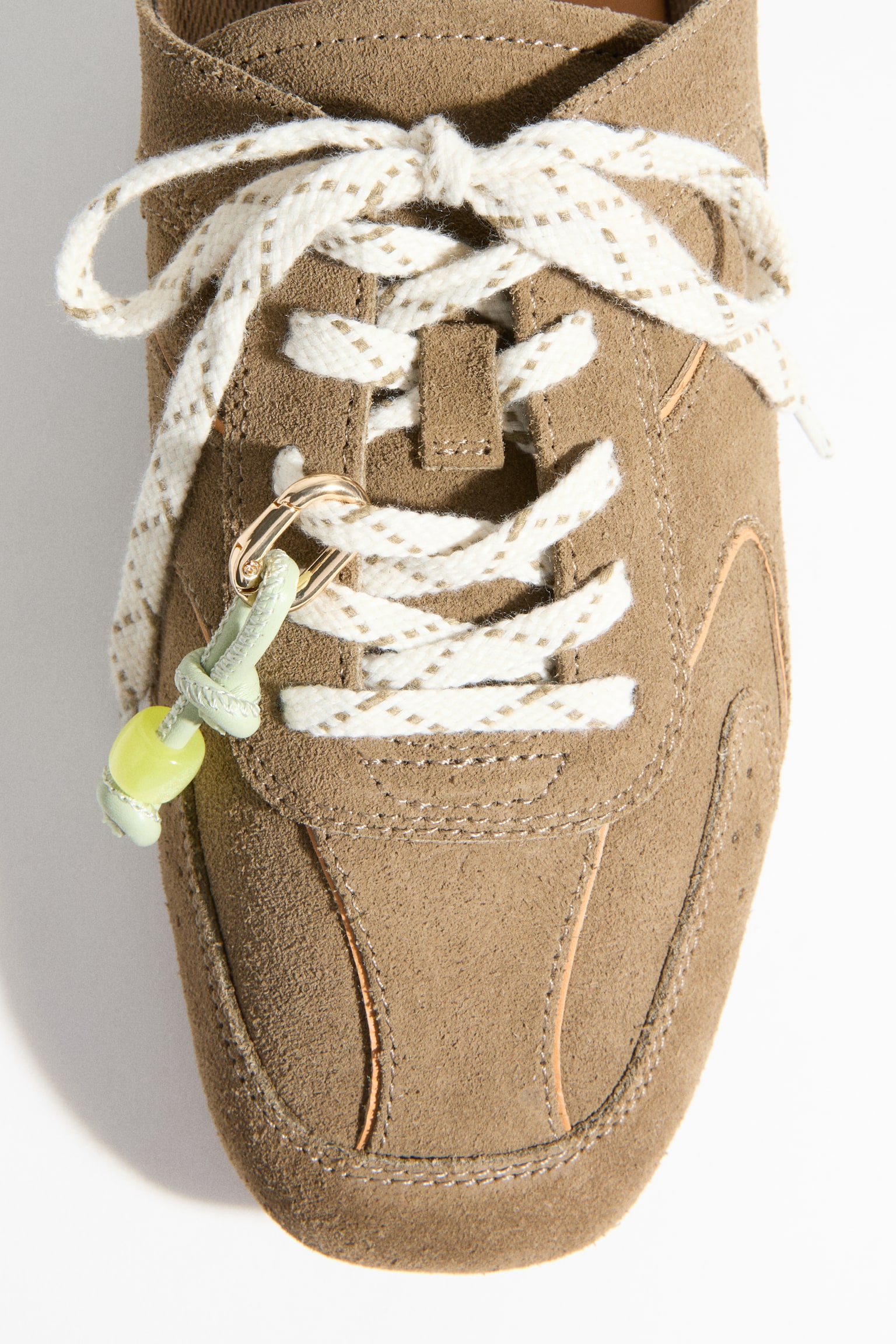 Bijou de chaussures - Vert clair/Doré/marron - 2