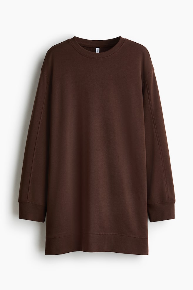 Robe en molleton - Marron/Bleu marine/Rose/Bleu clair/Noir - 1