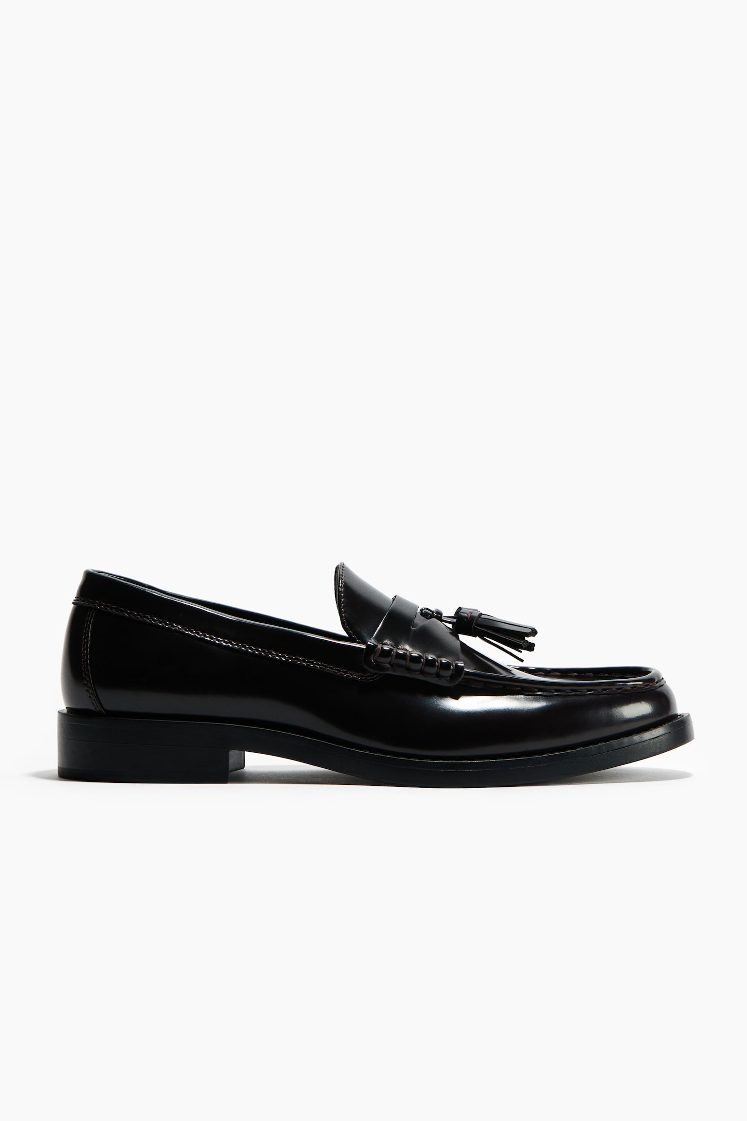 Tasseled penny loafers - Dark brown