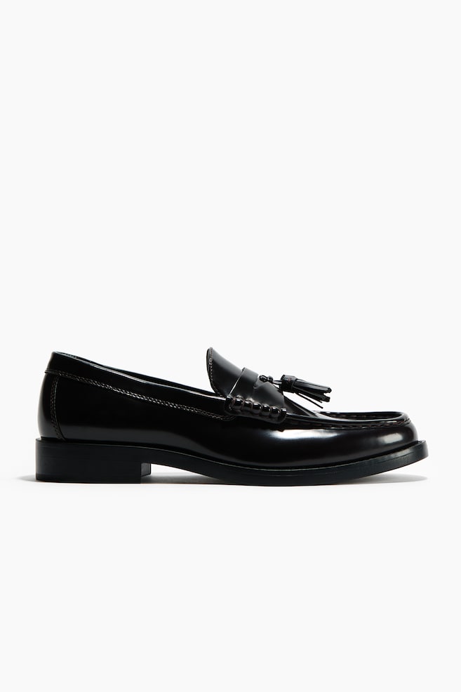 Tasseled penny loafers - Dark brown - 1