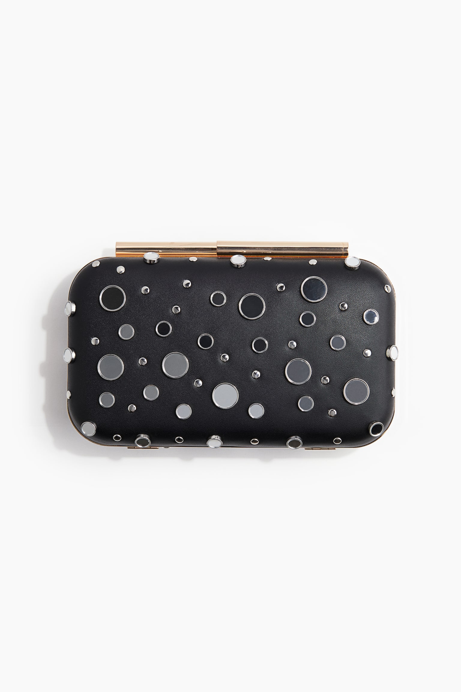 Embellished clutch - Black - 2