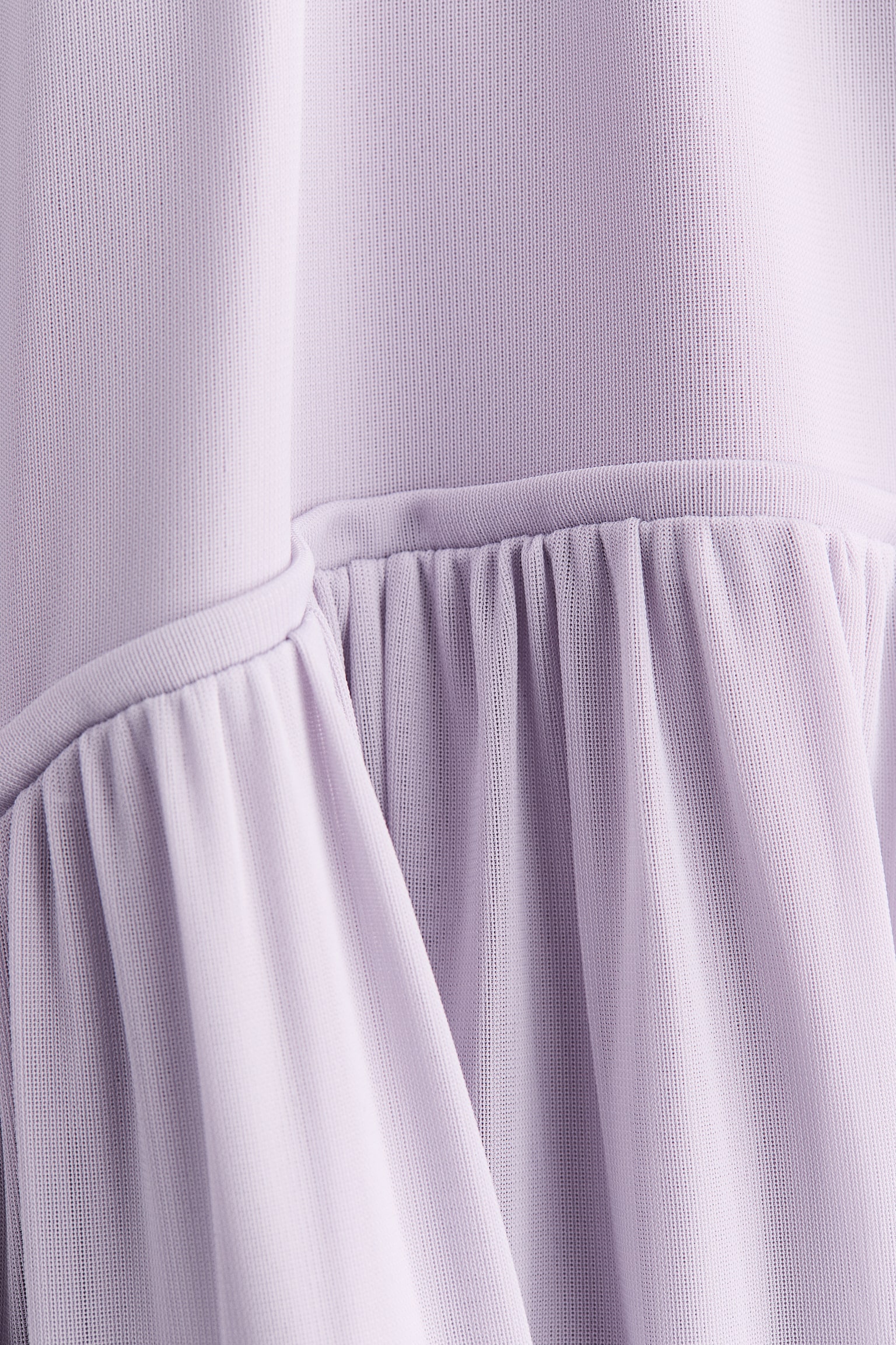 Женское платье H&M Sheer Jersey Midi, цвет: Светлый фиолетовый — фото 6